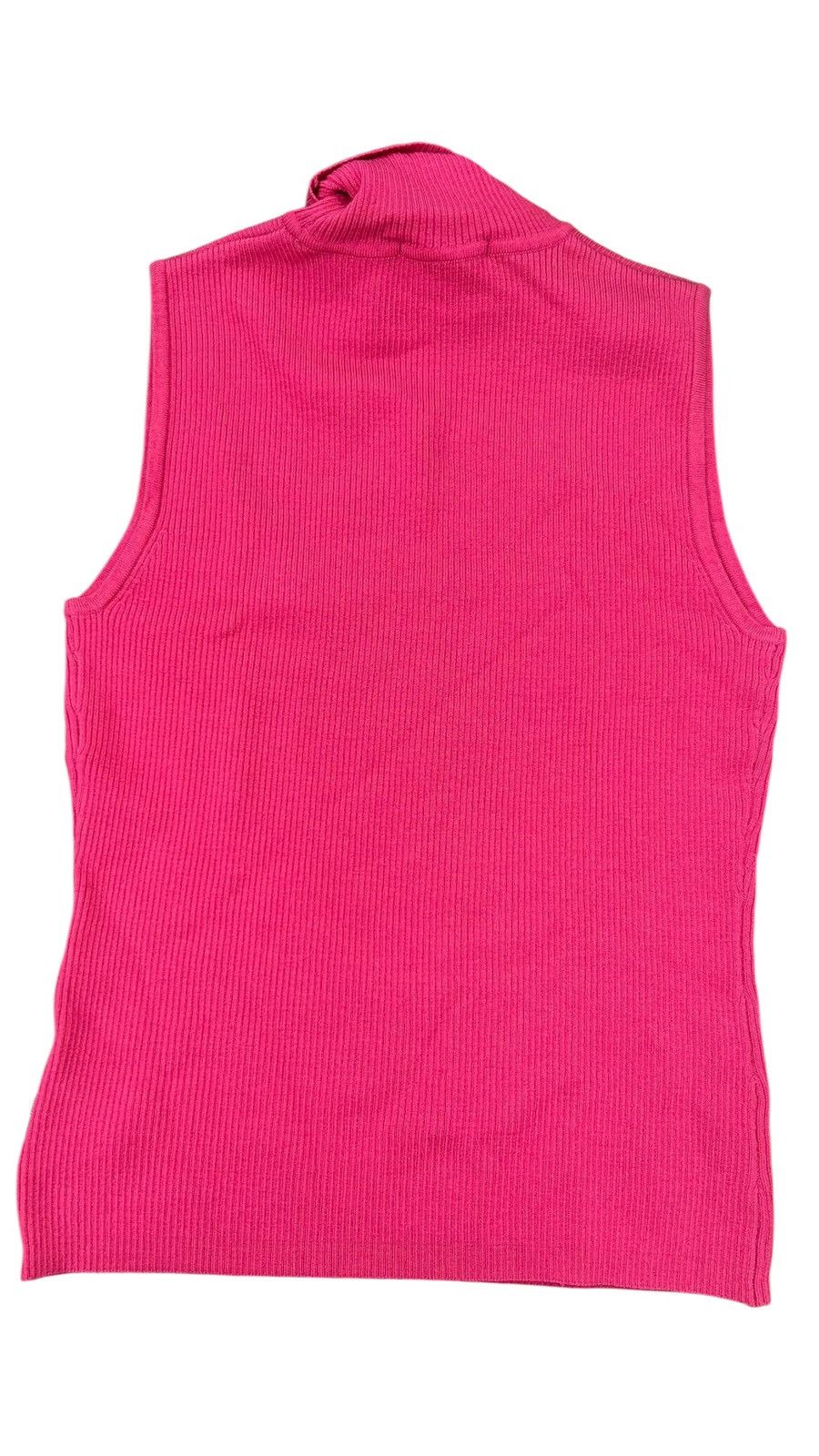 Versace Versace Jeans Couture Pink Wool Sleeveless Turtleneck size M Size M / US 6-8 / IT 42-44 - 3 Thumbnail