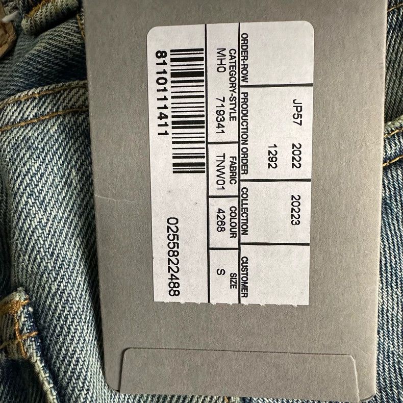 Balenciaga Balenciaga size s FW22 Storm Show Baggy Washed Worn Wide Le Size US 28 / EU 44 - 8 Thumbnail