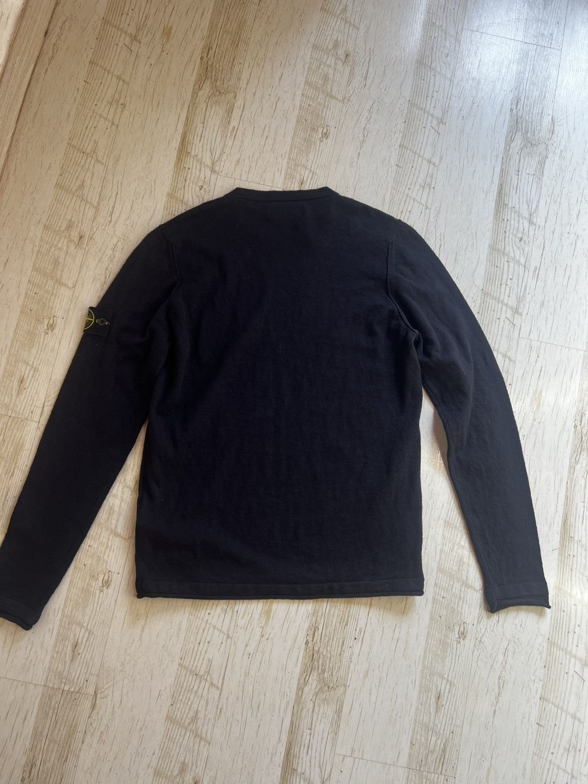 Stone Island Stone Island Black Knit Pullover Sweater Size S Size US S / EU 44-46 / 1 - 8 Thumbnail