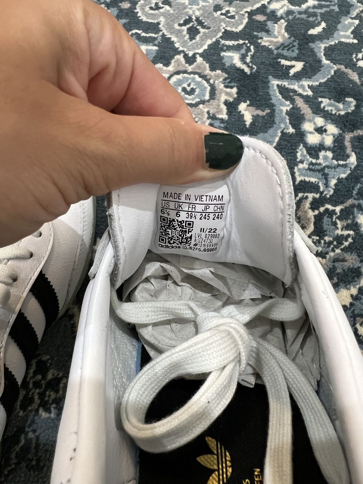 Adidas × Fucking Awesome Adidas Samba x Dill - Limited Edition Size US 6.5 / EU 39-40 - 7 Thumbnail