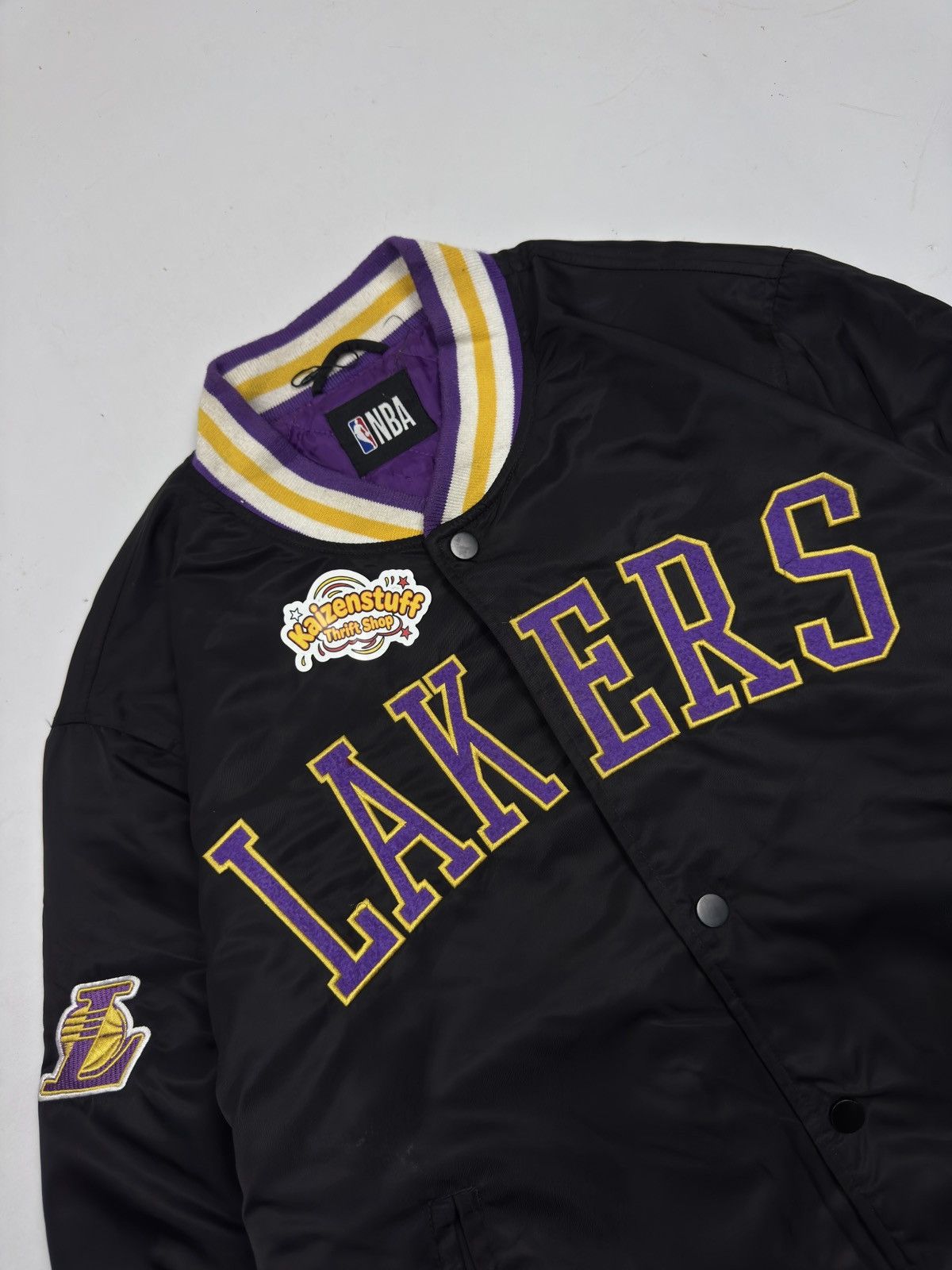Primark LeBron James NBA LA Lakers Varsity Jacket - Primark Official Size US L / EU 52-54 / 3 - 6 Thumbnail