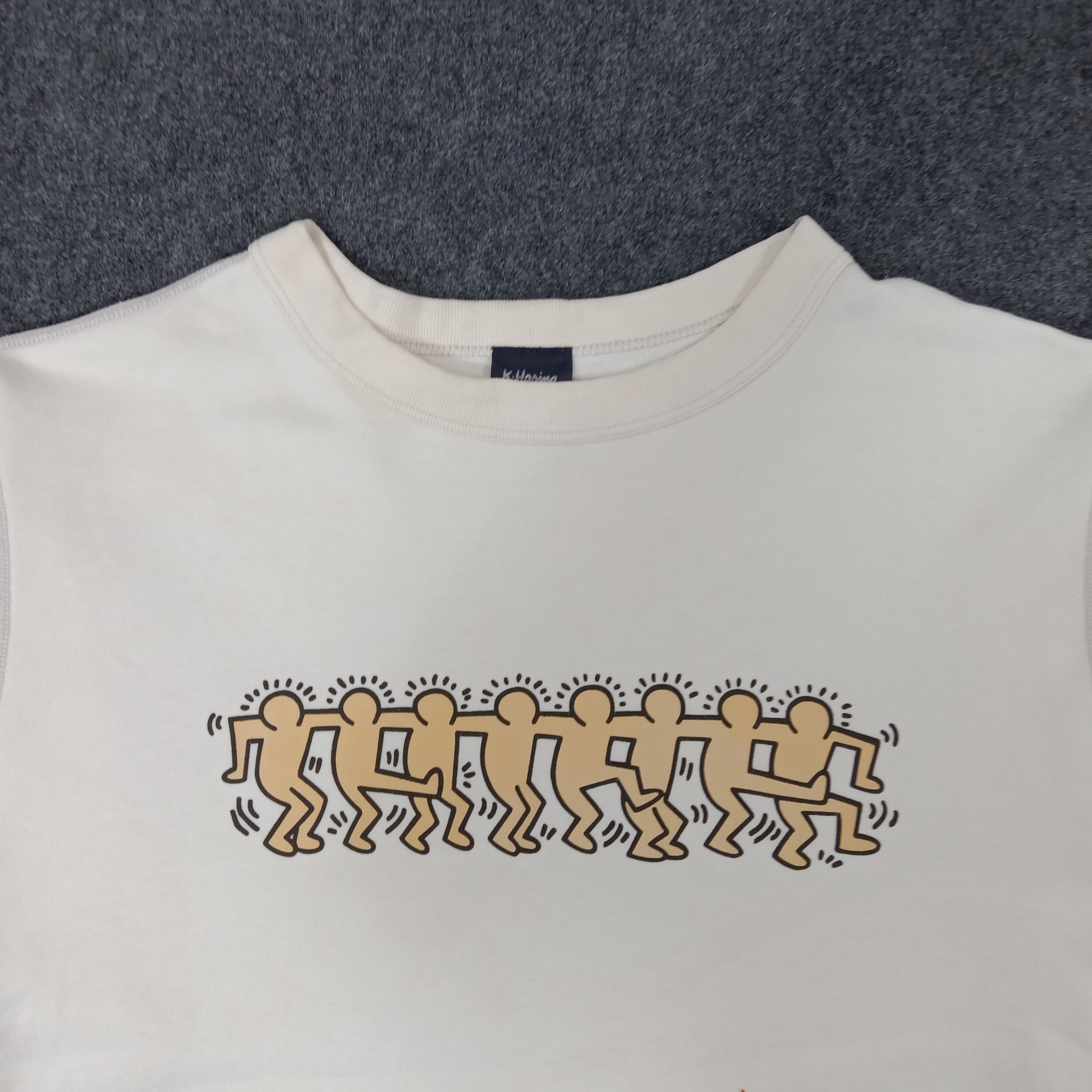 Keith Haring × Vintage Keith Haring American Artists Promo Sweatshirt Size US L / EU 52-54 / 3 - 2 Thumbnail