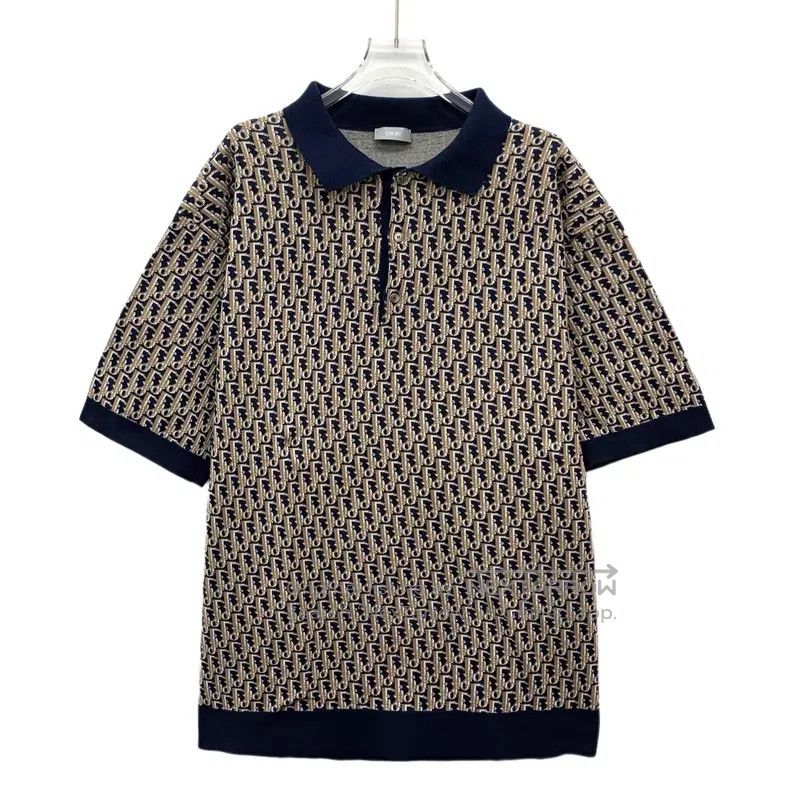 Dior Dior 22 colour-blocking logo jacquart full-print cotton la Size US XL / EU 56 / 4 - 1 Thumbnail