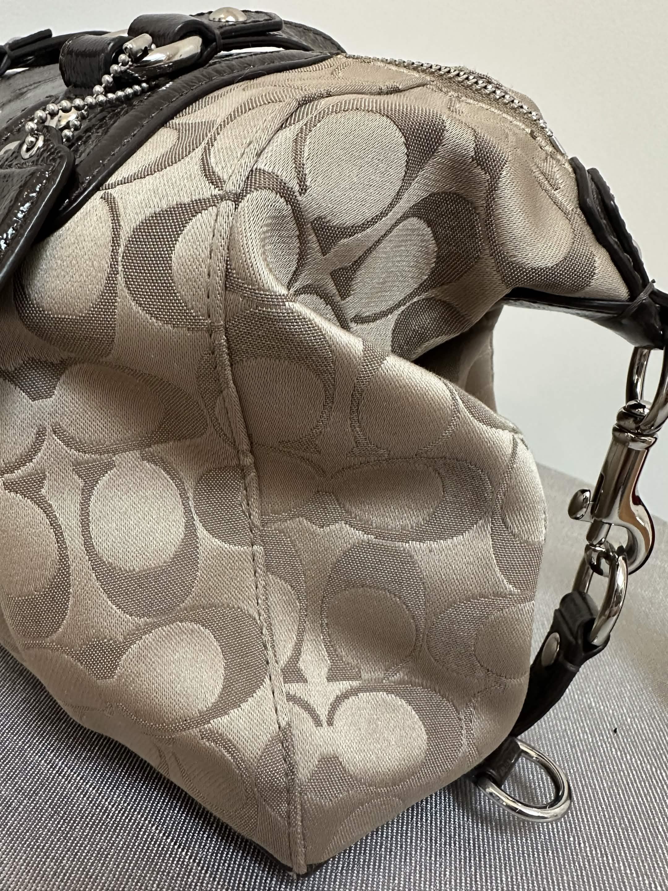 Coach Coach Ashley Signature Sateen Satchel Size ONE SIZE - 6 Thumbnail