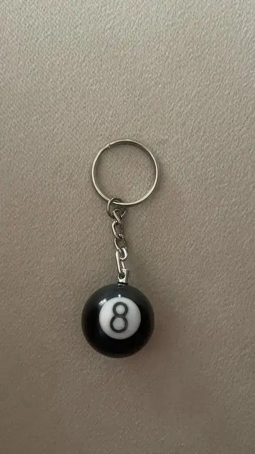 Other Billiard Pool Keychain Size ONE SIZE - 5 Thumbnail