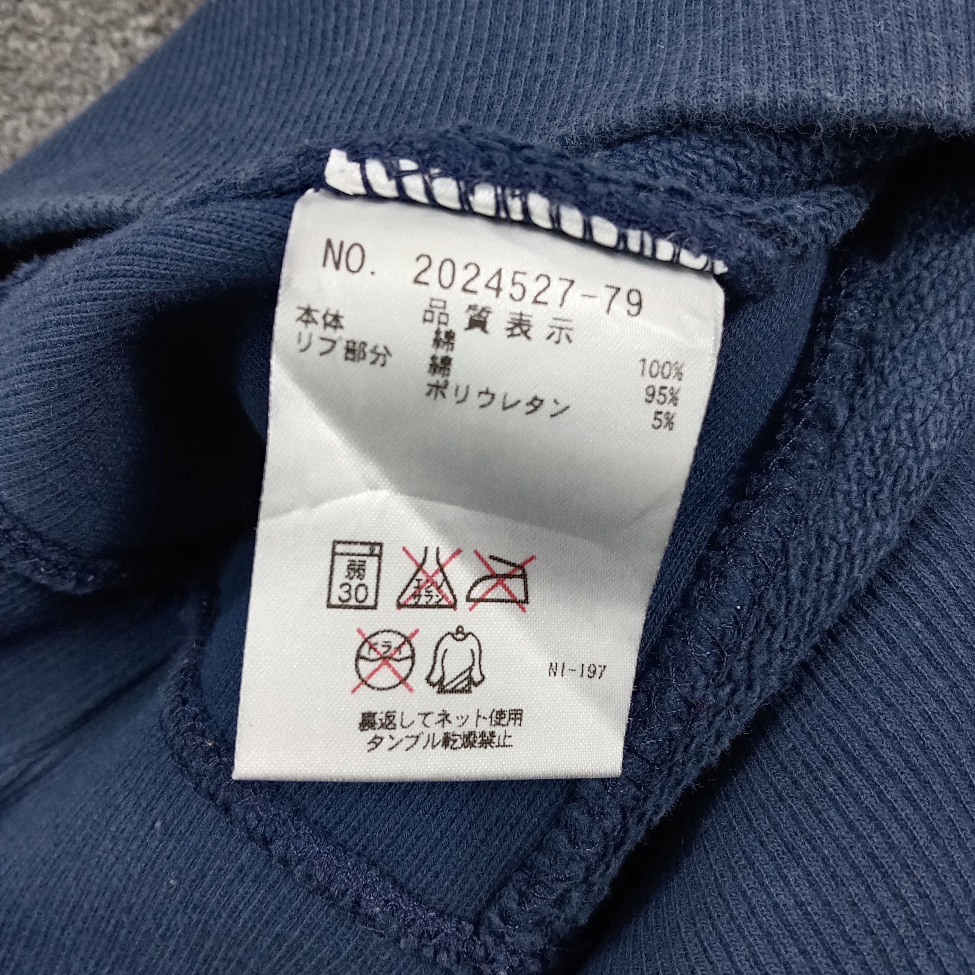 Champion Rare Vintage Blue Cross x Champion Sweatshirt C279N15 Size US S / EU 44-46 / 1 - 10 Thumbnail