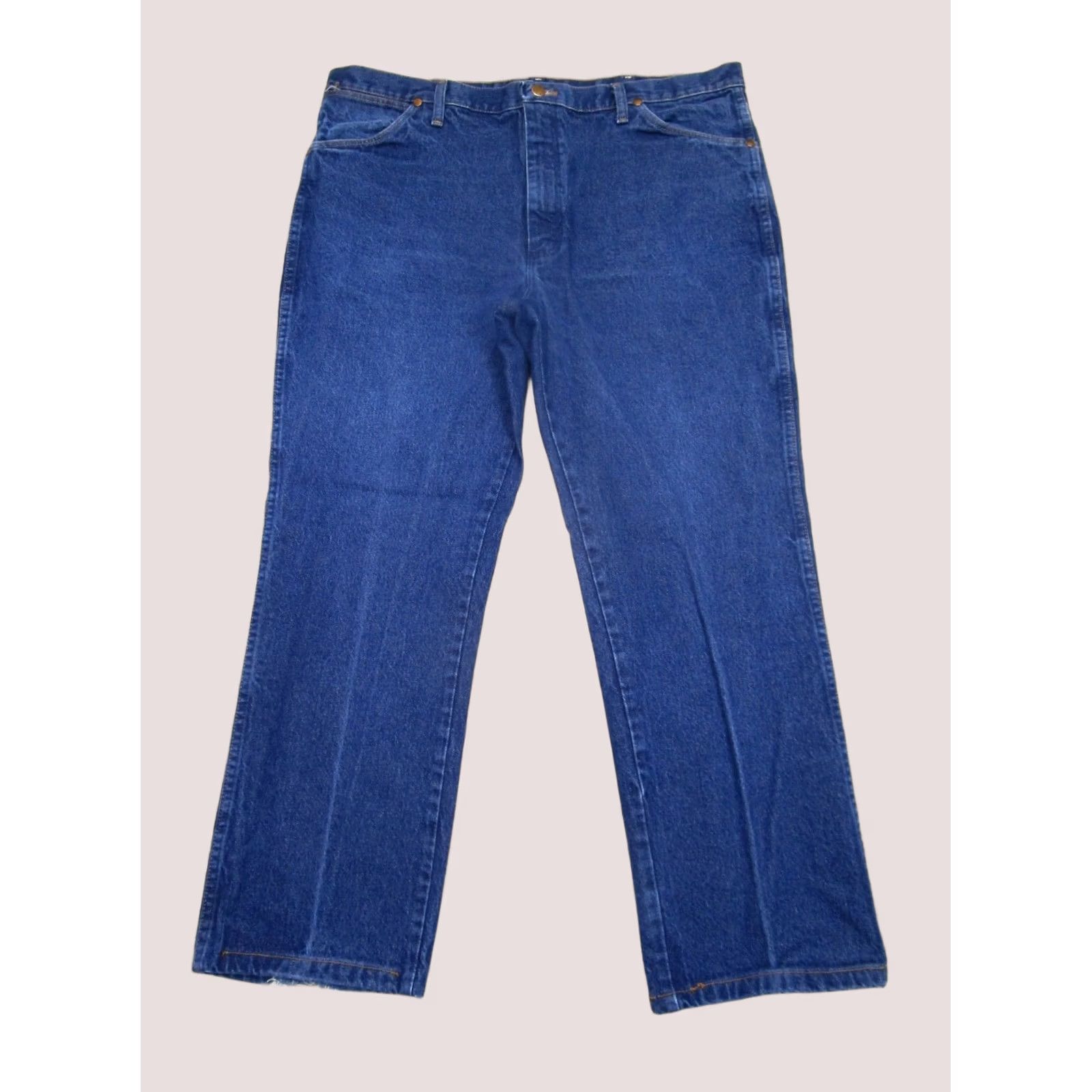 Wrangler Wrangler Jeans Men 40x30 Blue Cowboy Cut Slim Fit Western Denim Pant Size US 40 / EU 56 - 1 Thumbnail