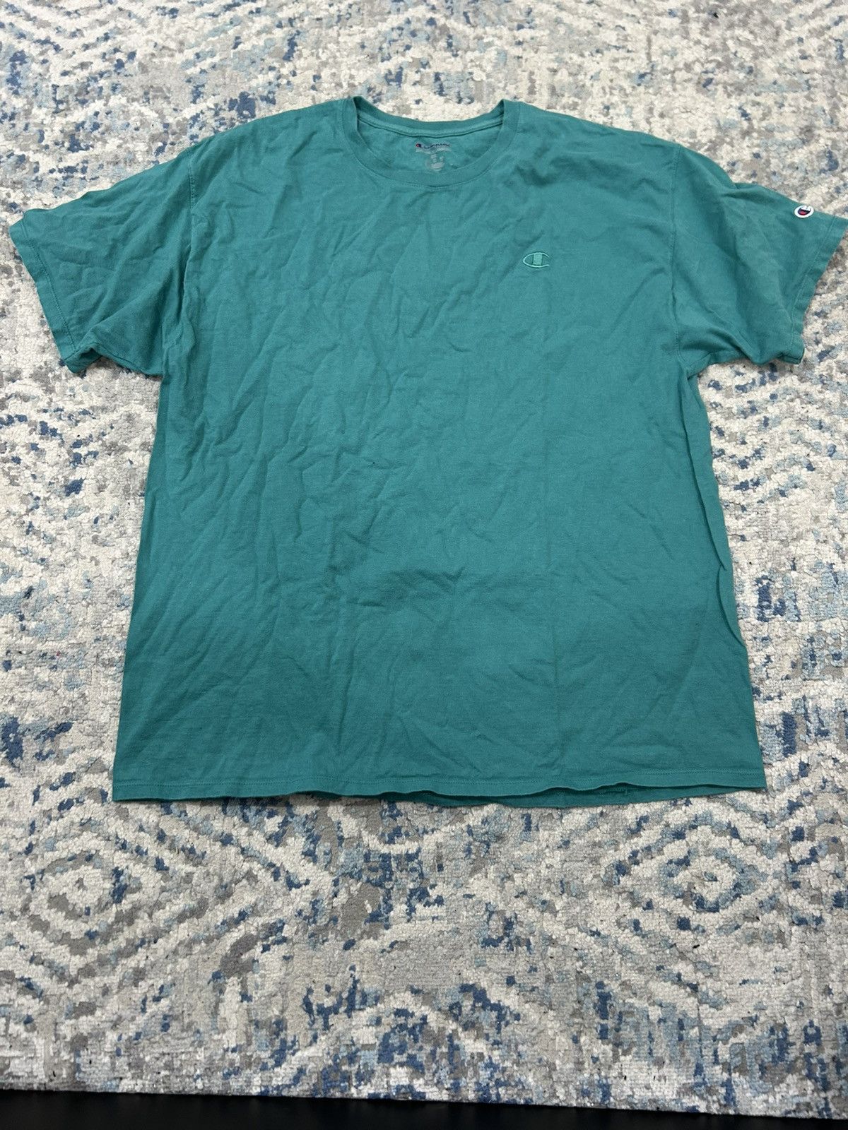 Champion Turquoise champion t shirt Size US XXL / EU 58 / 5 - 1 Thumbnail