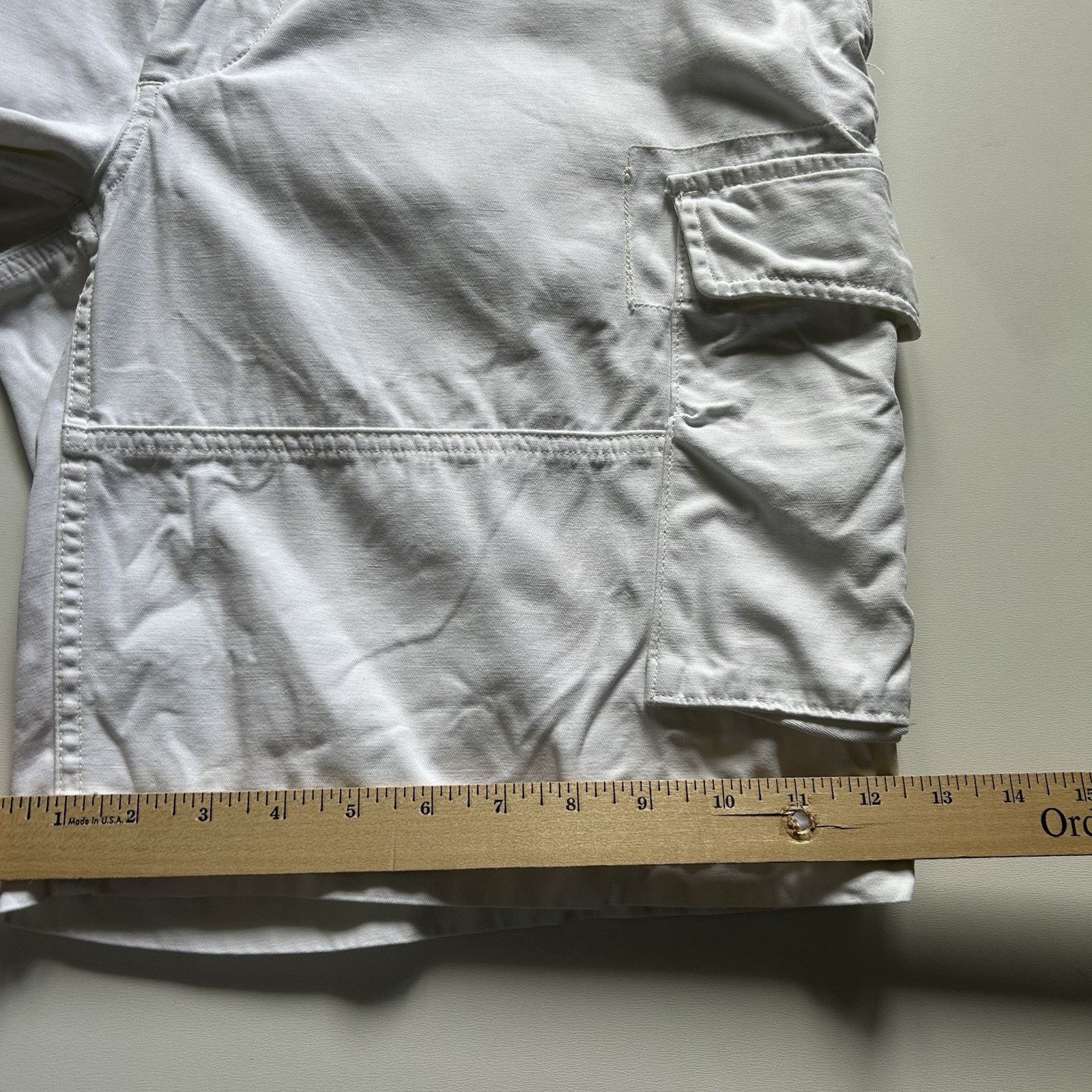 Polo Ralph Lauren Vintage Polo Ralph Lauren Cargo Khaki Shorts Size 38 White Size US 38 / EU 54 - 8 Thumbnail