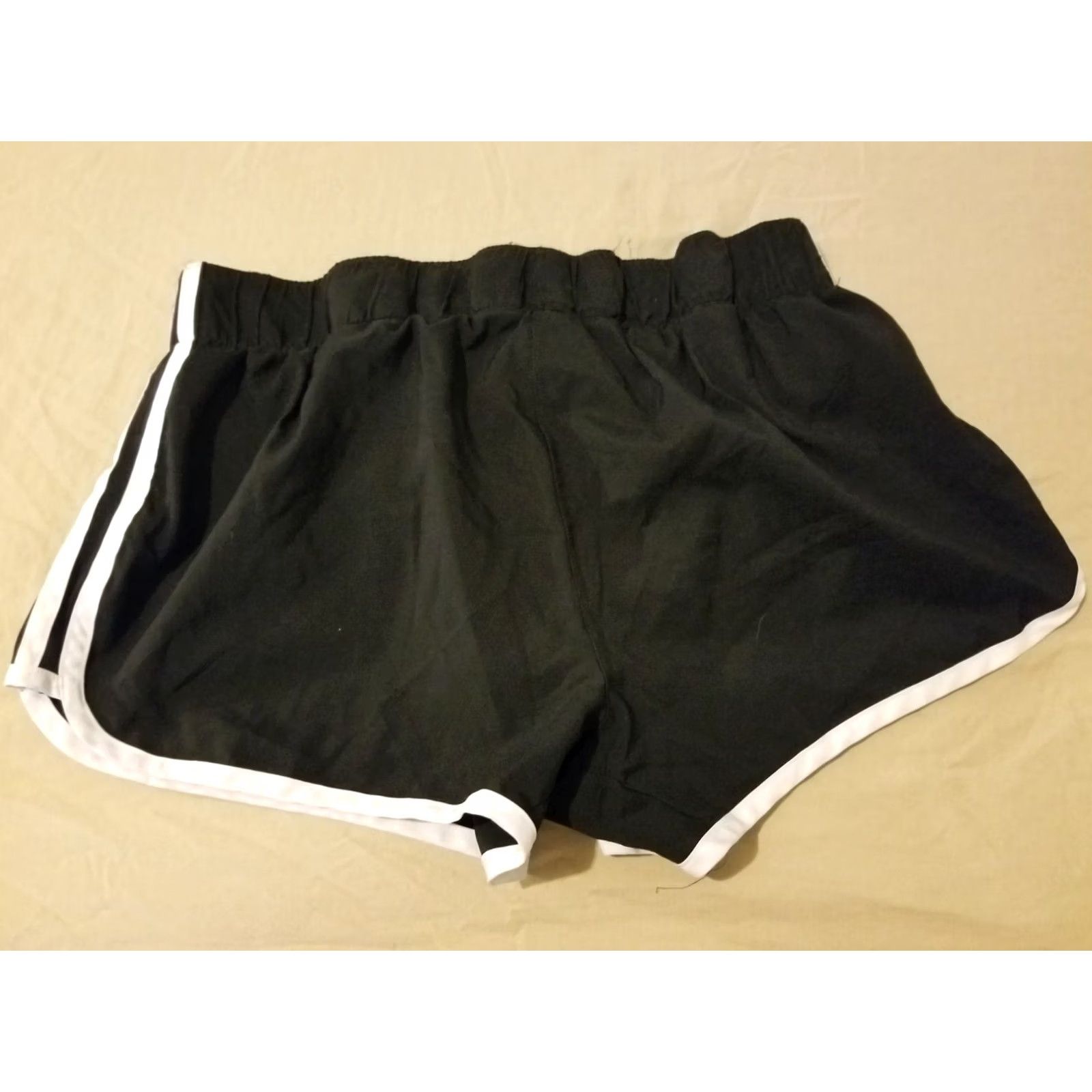 Adidas Womens adidas Shorts Small S Black Athletic Gym Workout Shirts Size 28" / US 6 / IT 42 - 2 Thumbnail
