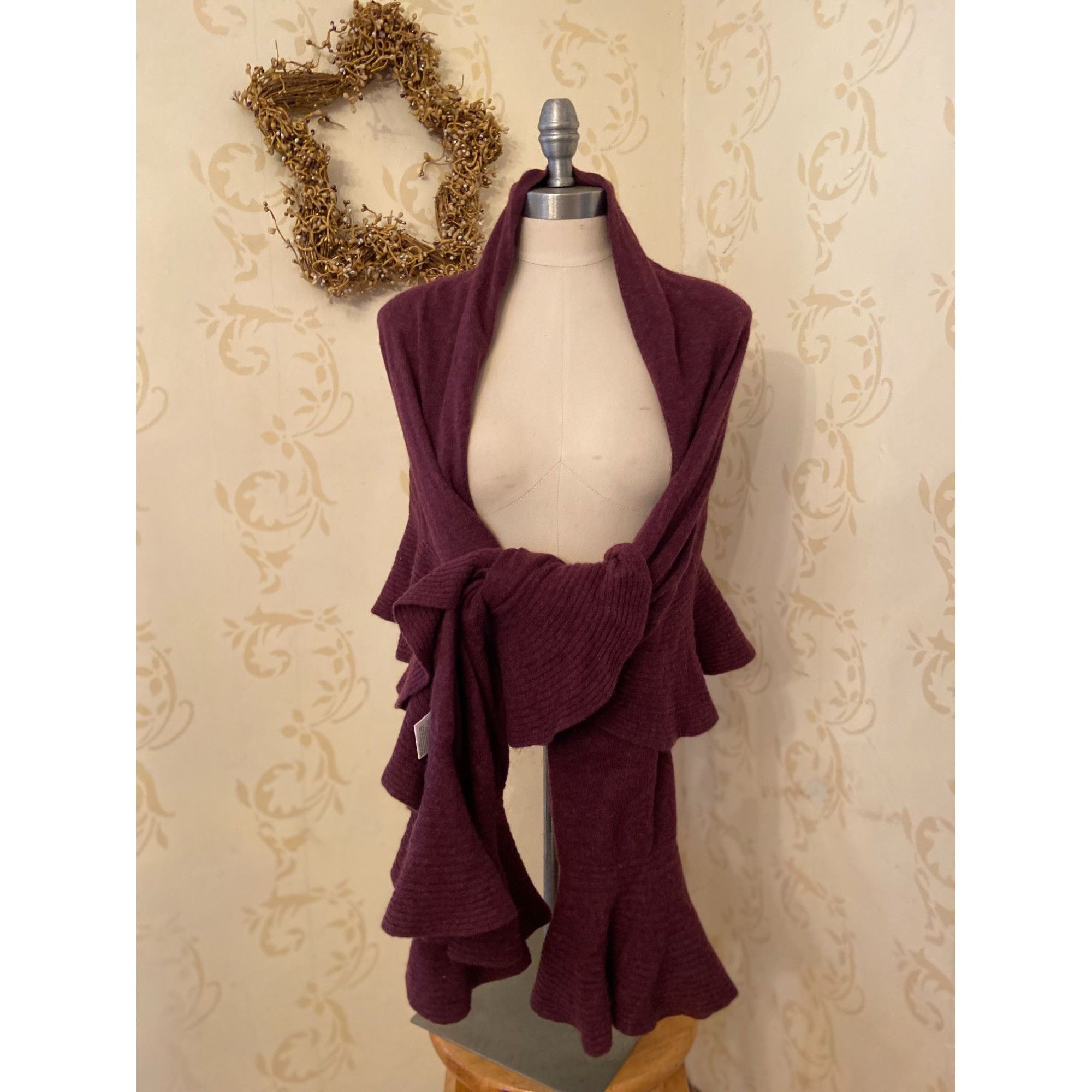 Magaschoni Ladies O/S Magaschoni Cashmere 100% Cashmere Oversize Scarf/ Size ONE SIZE - 5 Thumbnail