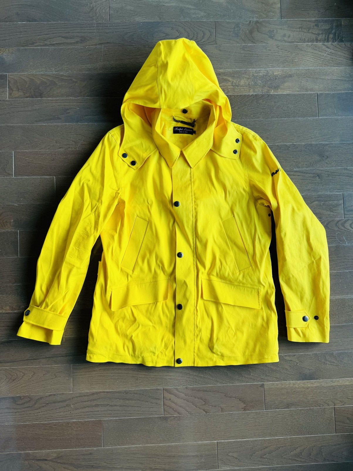Ralph Lauren Rare Ralph Lauren raincoat Fisherman style hood purple Label Size US L / EU 52-54 / 3 - 3 Thumbnail