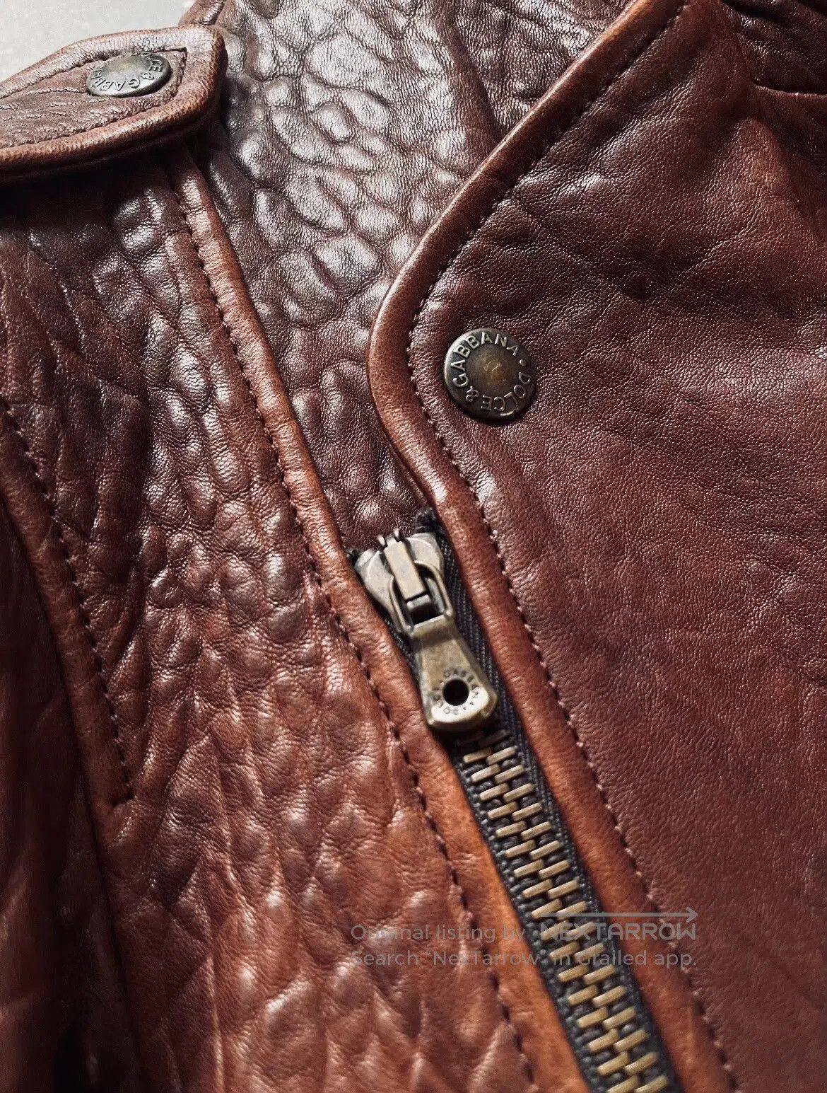 Dolce & Gabbana dolce gabbana double-layer leather motorcycle jacket. Size US M / EU 48-50 / 2 - 2 Thumbnail