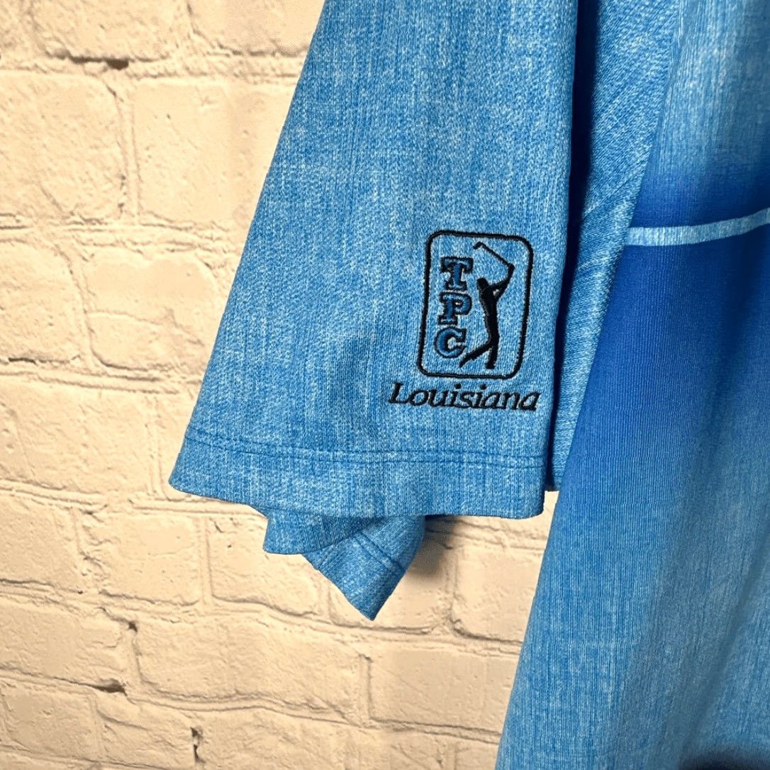 Nike **TPC Louisiana Nike Golf Polo Shirt Mens XL Blue Dri Fit** User: TPC Louisiana Nike Golf Polo Shirt Mens XL Blue Dri Fit Size US XL / EU 56 / 4 - 2 Thumbnail