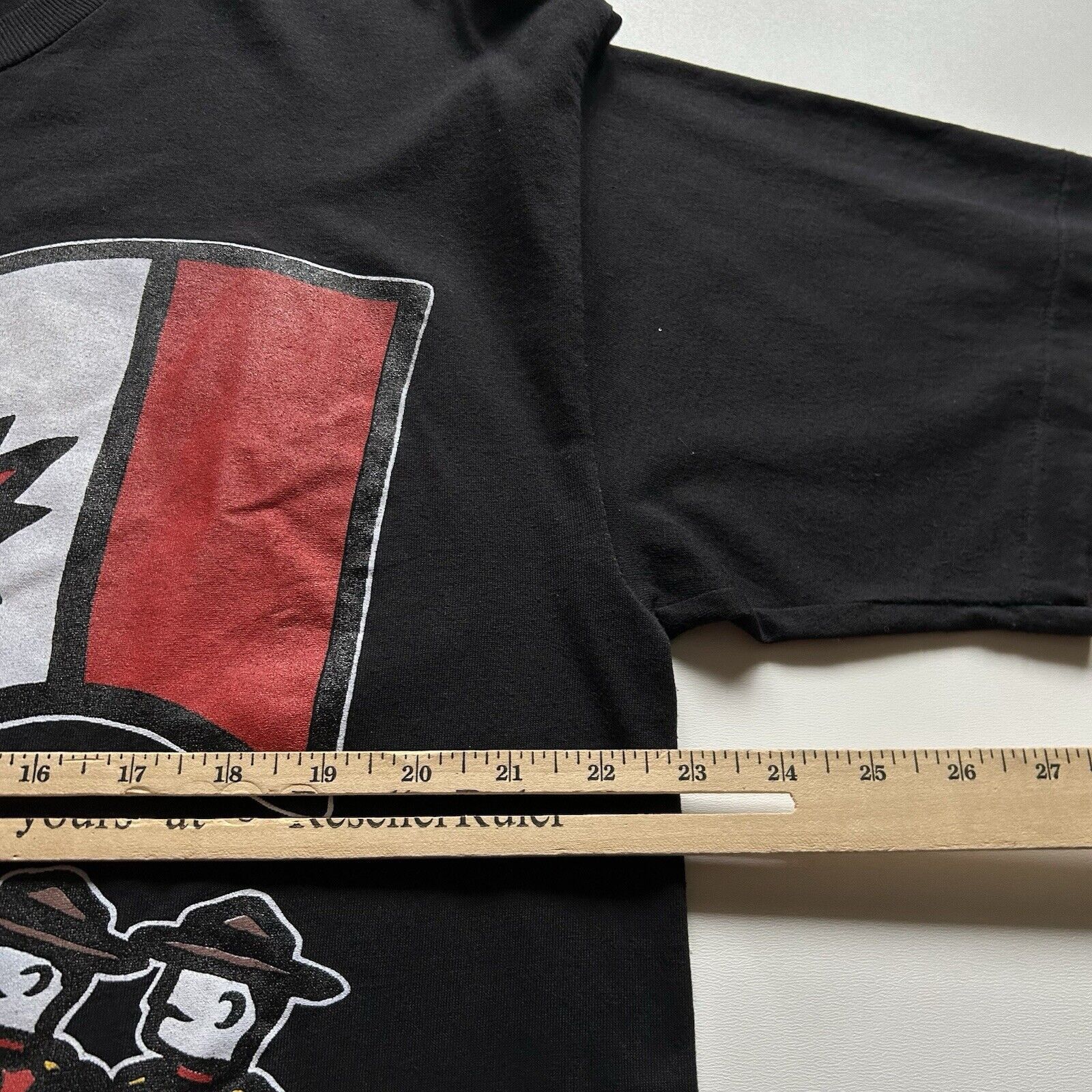 Vintage Vintage 90s Canada RCMP Art Graphic T Shirt XL Black Rare Size US XL / EU 56 / 4 - 3 Thumbnail