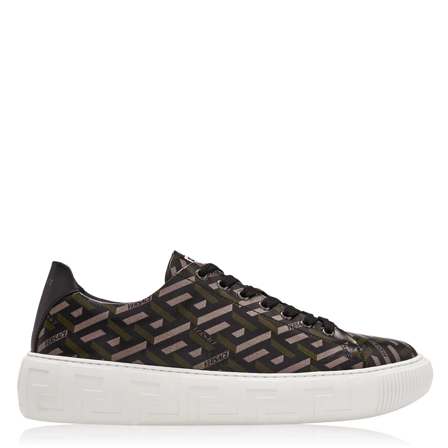 Versace Greca Low Top Sneakers Men's Size US 9 EU 42