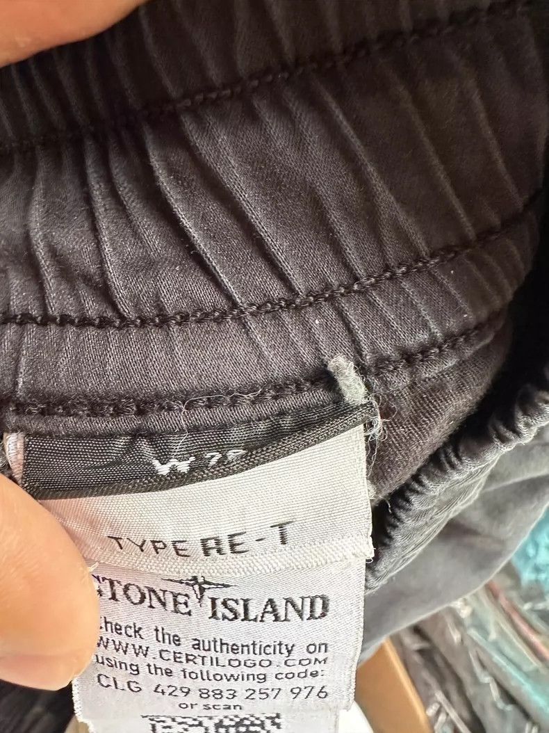 Stone Island Stone Island Black Cargo Pants Size 28 -2506 Size US 28 / EU 44 - 6 Thumbnail
