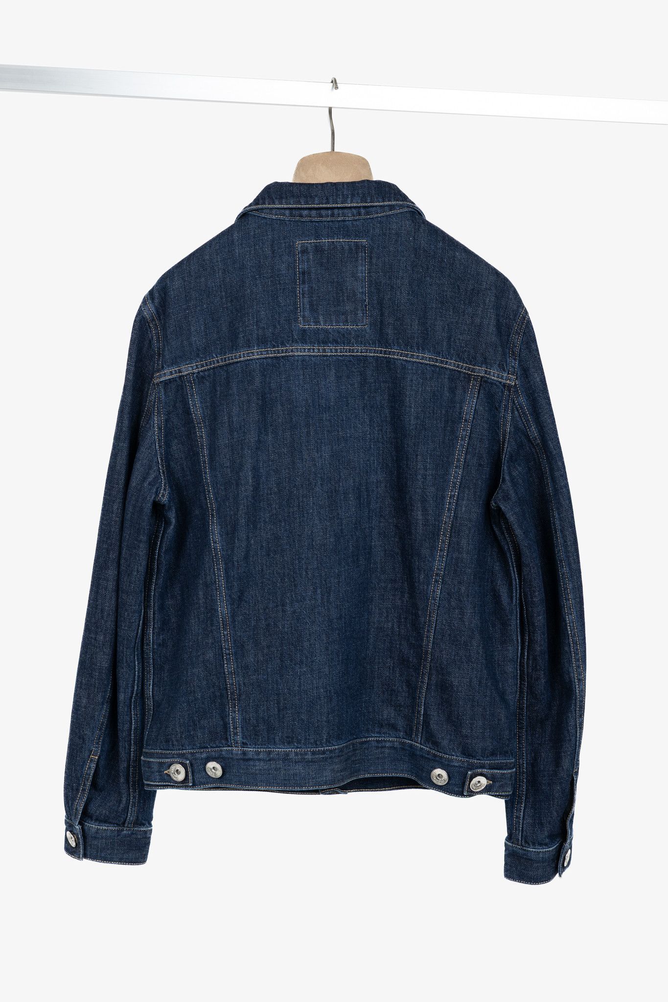 Brunello Cucinelli Brunello Cucinelli SS/22 Blue Cotton-Denim Jean Jacket Size US XS / EU 42 / 0 - 2 Thumbnail