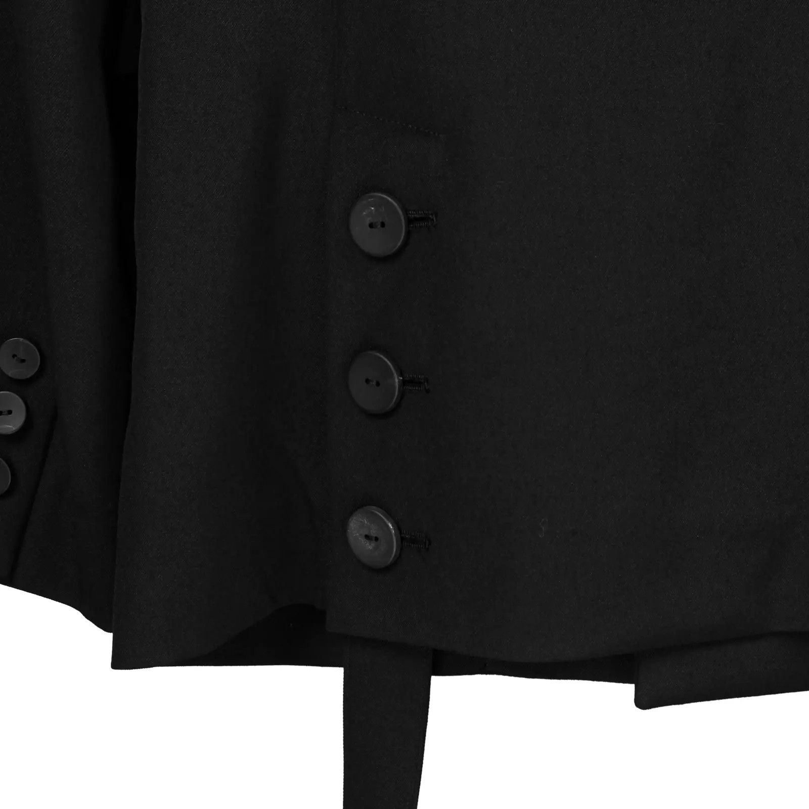 Yohji Yamamoto Yohji Yamamoto Pour Homme - 5 BELTS DOUBLE BREASTED JACKET Size US M / EU 48-50 / 2 - 10 Thumbnail