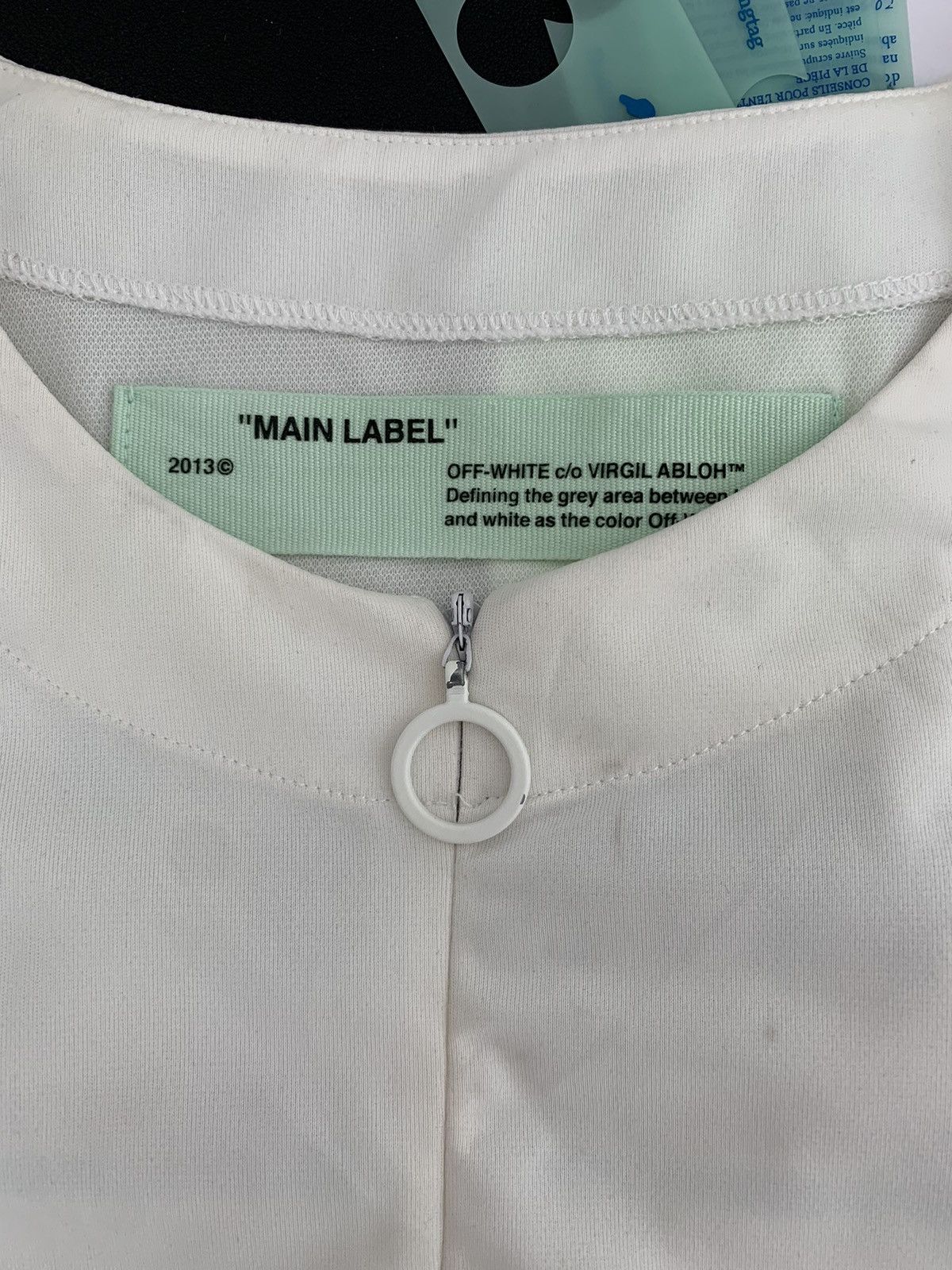 Off-White Off-White Half Zip T-Shirt Size M / US 6-8 / IT 42-44 - 7 Thumbnail