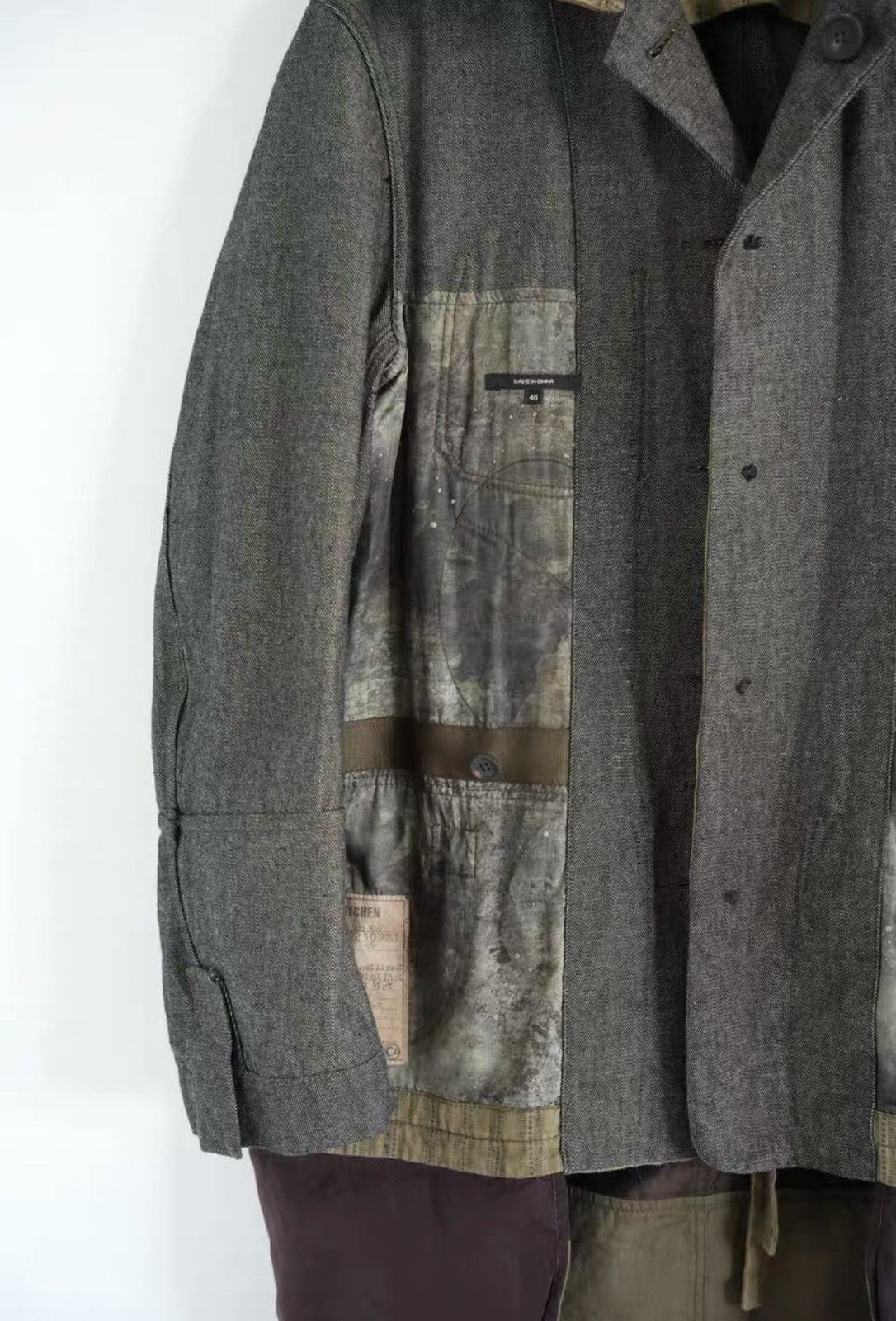 Yohji Yamamoto Ziggy Chen 22aw Illusion Reversible Jacket K4 Size US S / EU 44-46 / 1 - 6 Thumbnail