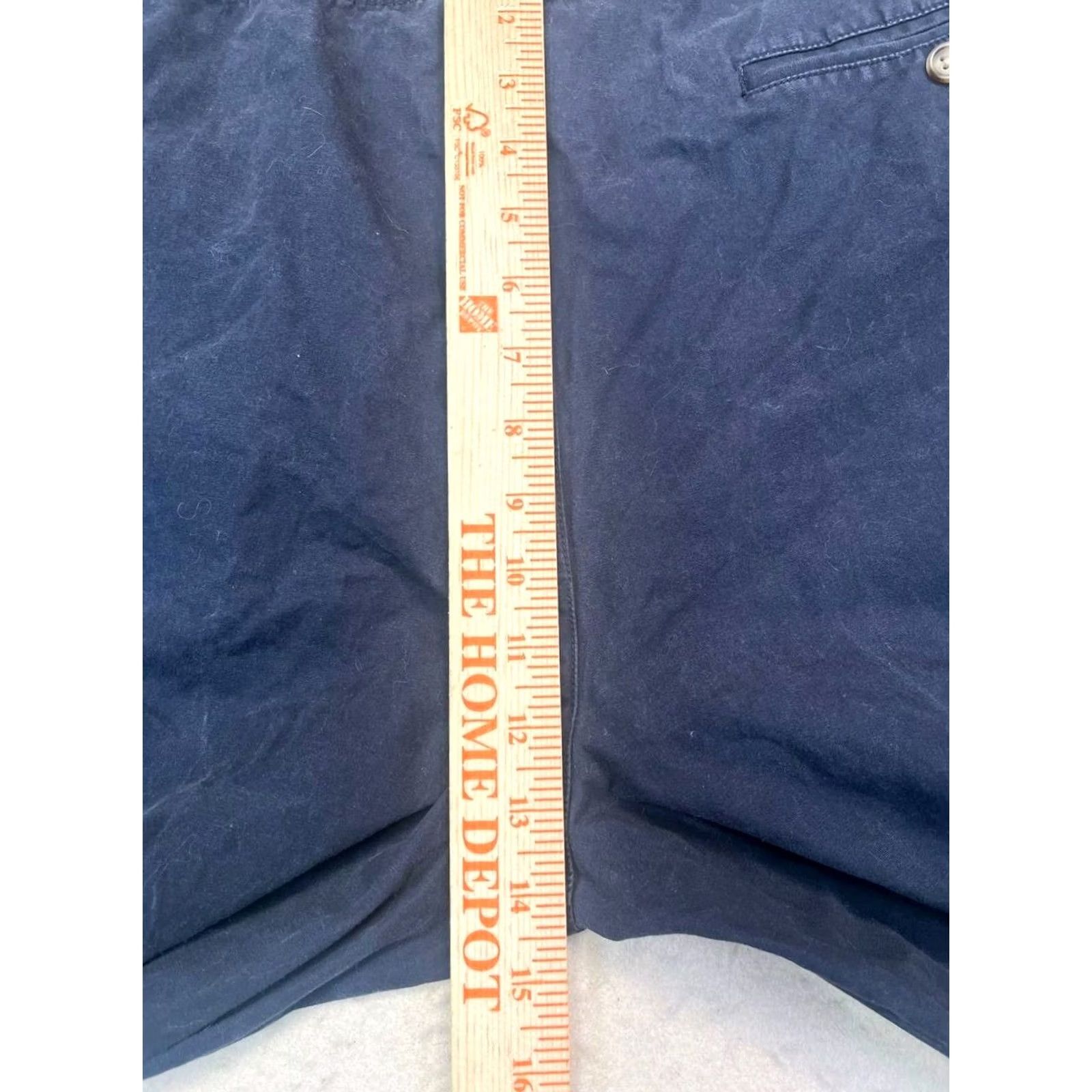 Vintage L.L. Bean Chino Pants Men Blue Cotton Size M Regular Inseam 30 High Rise Straight Leg Pants Mens Blue Chino Size US 31 - 4 Thumbnail