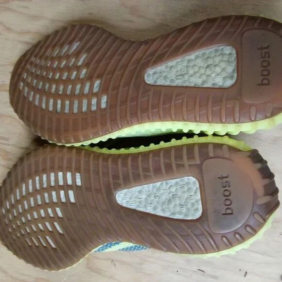 Adidas Adidas Yeezy Boost 350 V2 Semi Frozen Yellow Shoes Sneakers Size US 10 / EU 43 - 7 Thumbnail