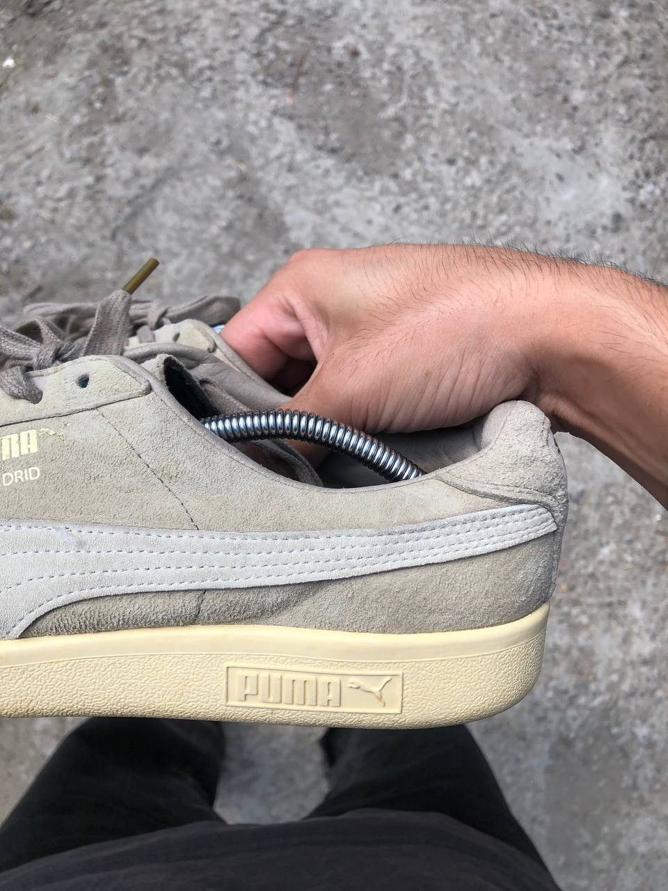 Puma × Vintage VERY RARE PUMA MADRID SPAIN SNEAKERS DESIGNER RETRO Y2K 90s Size US 12 / EU 45 - 9 Thumbnail