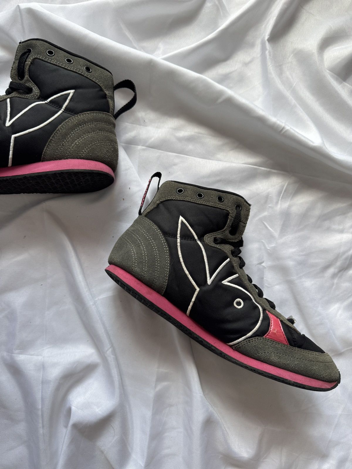 Hysteric Glamour Playboy Vintage Y2K Glamour Hi Top Sneakers Size US 9 / EU 42 - 8 Thumbnail