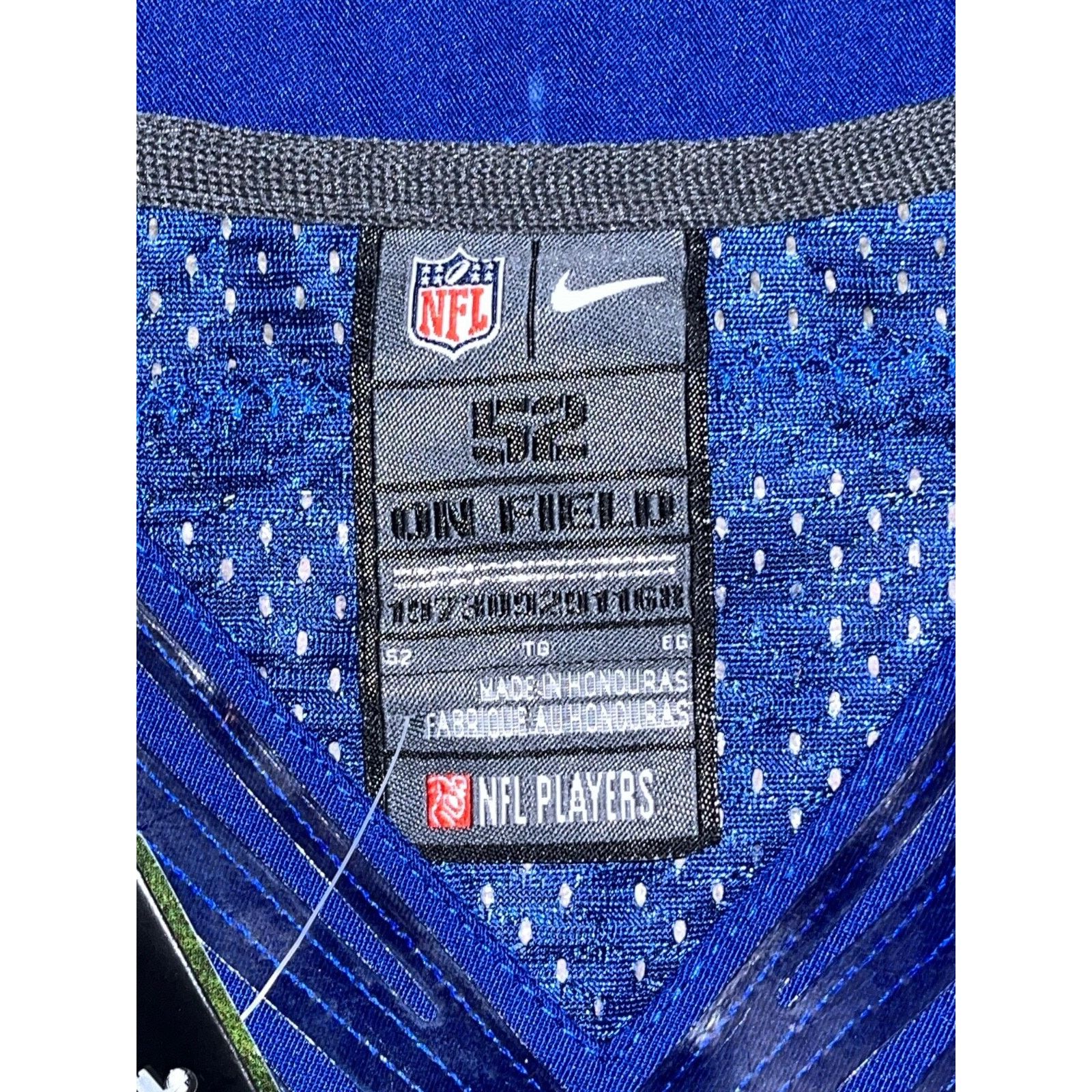 Nike New York Giants Victor Cruz Nike Elite Jersey 52 2XL NFL Size US XXL / EU 58 / 5 - 7 Thumbnail