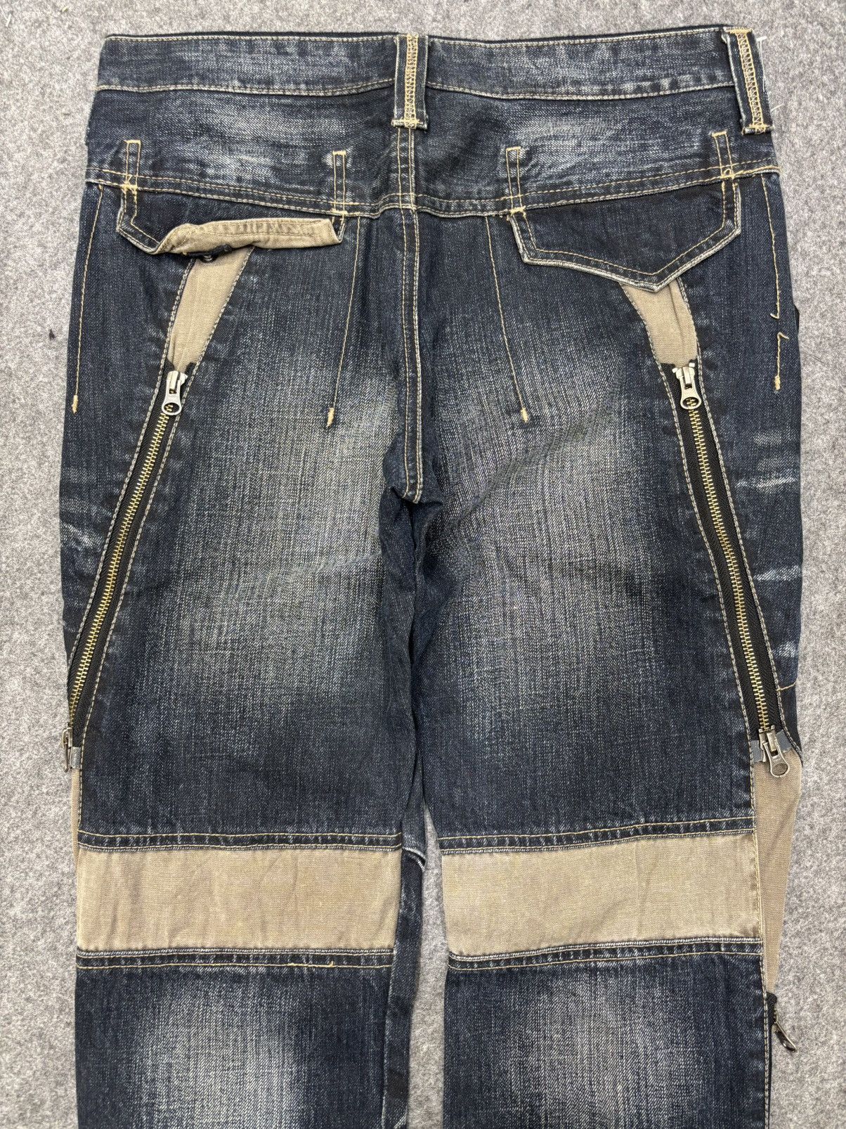 PPFM PPFM Very Rare Archival Skinny Jeans Cool Zipper F631 Size US 32 / EU 48 - 23 Thumbnail