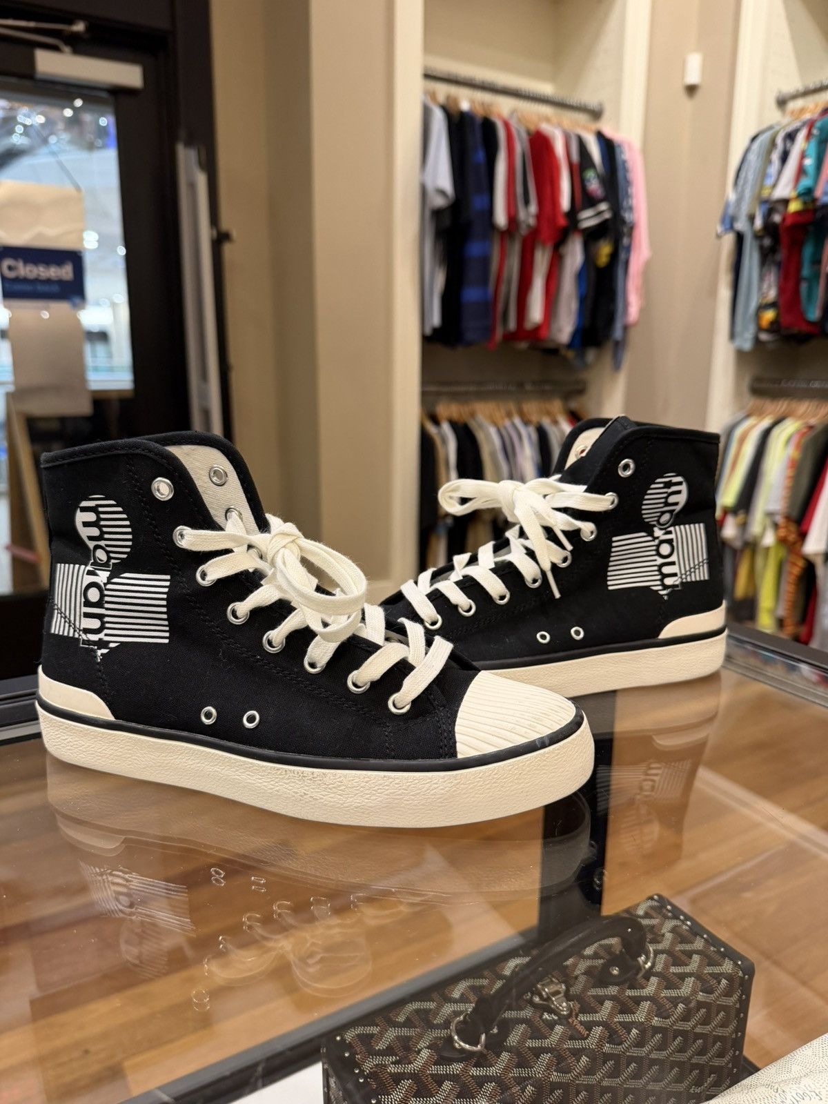 Isabel Marant Isabel Marant Benkeen High Top Sneaker Size US 7 / IT 37 - 1 Thumbnail