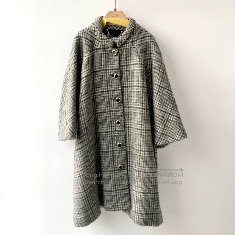 Balenciaga Balenciaga Classic houndstooth coat, size 34 Size XXS / US 00 / IT 34 - 1 Thumbnail