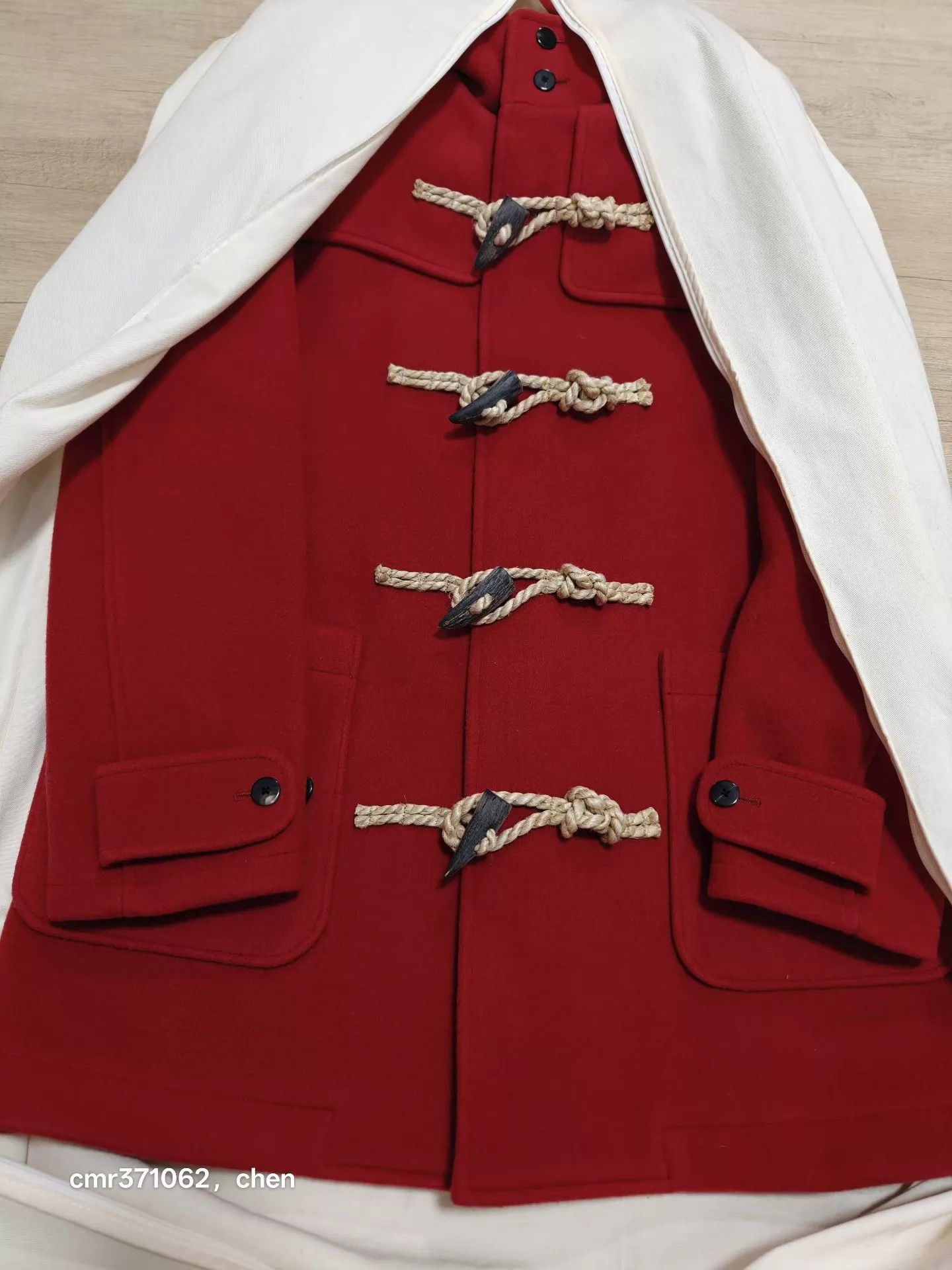 Visvim visvim 16AW Commodore Coat Melton Wool Red Size 2 Size US M / EU 48-50 / 2 - 8 Thumbnail