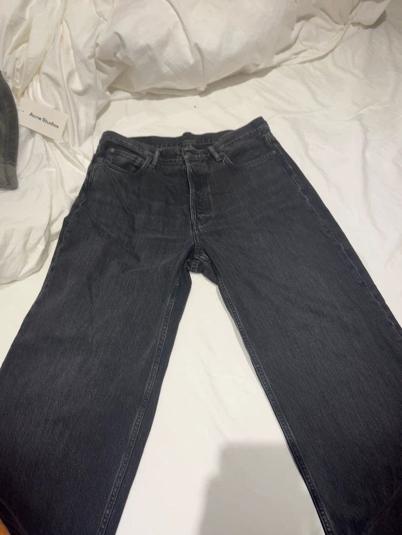 Acne Studios acne studios Vintage made old baggy wide-leg jeans 2503-Nex Size US 32 / EU 48 - 2 Thumbnail