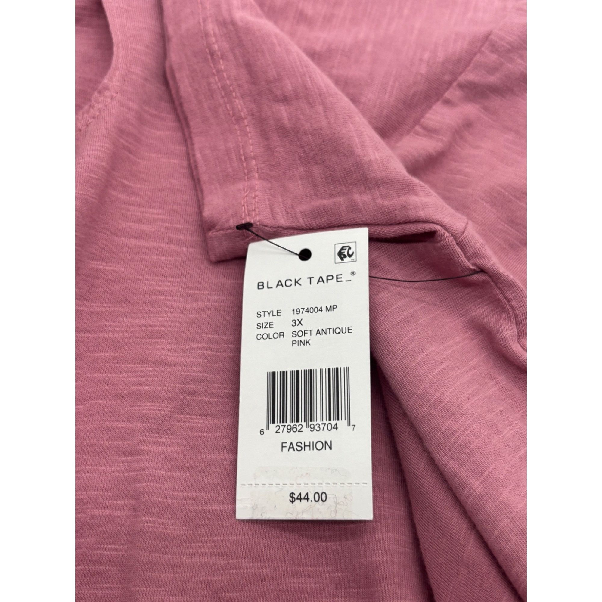 Other Black Tape Trendy Plus Size Cutout T-Shirt Antique Pink, Sz. Size ONE SIZE - 7 Thumbnail