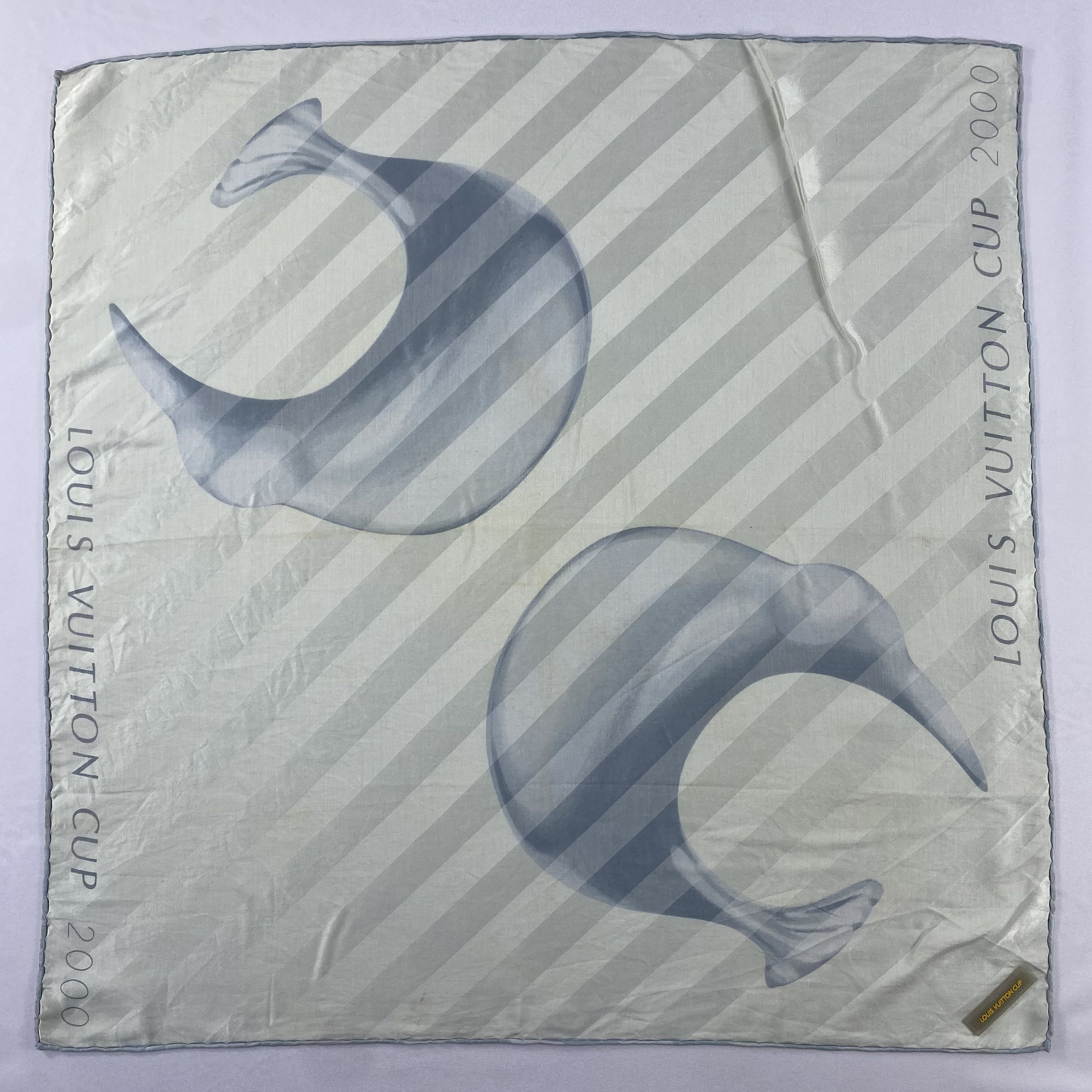 Louis Vuitton Louis Vuitton Silk Handkerchief / Bandana / Neckerchief C851 Size ONE SIZE - 3 Thumbnail