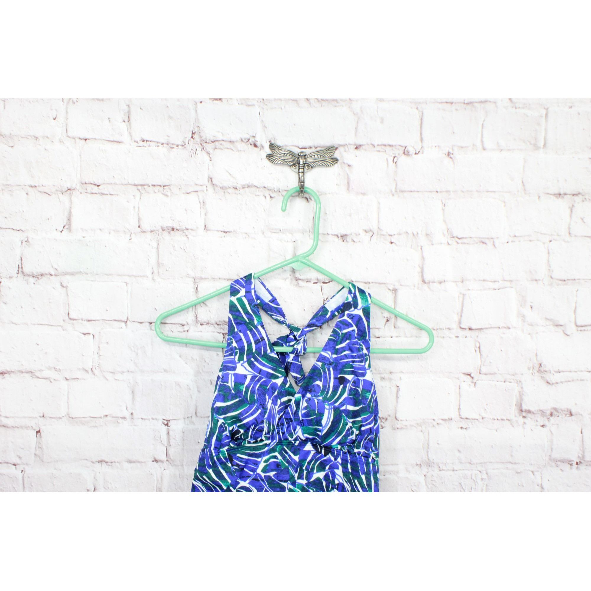 L.L. Bean × Swims LL Bean Women's Mix and Match Swim Collection Halter Size M / US 6-8 / IT 42-44 - 2 Thumbnail