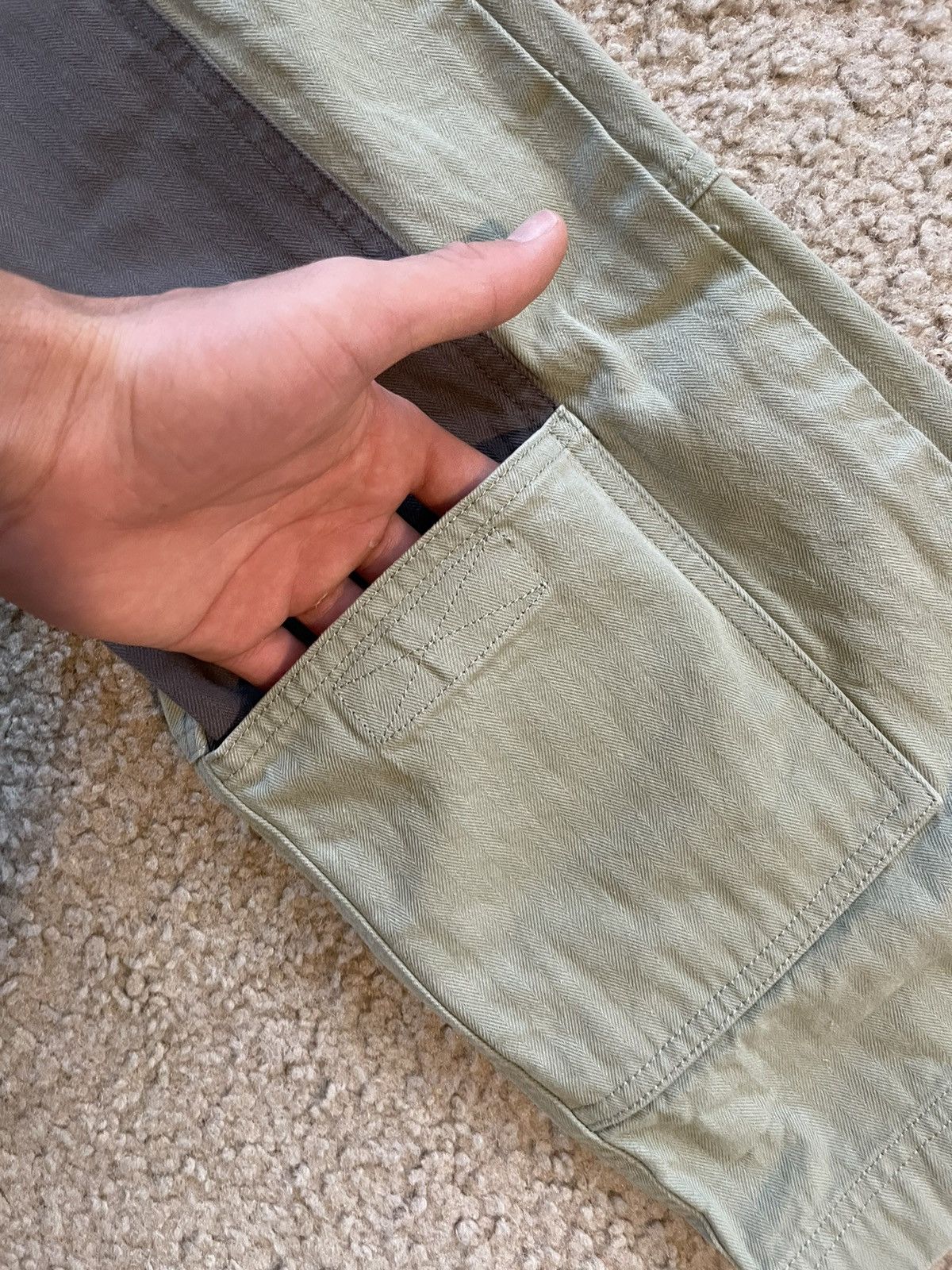Other Liquid Lagoon cut and sew baggy double knee Size US 33 - 4 Thumbnail