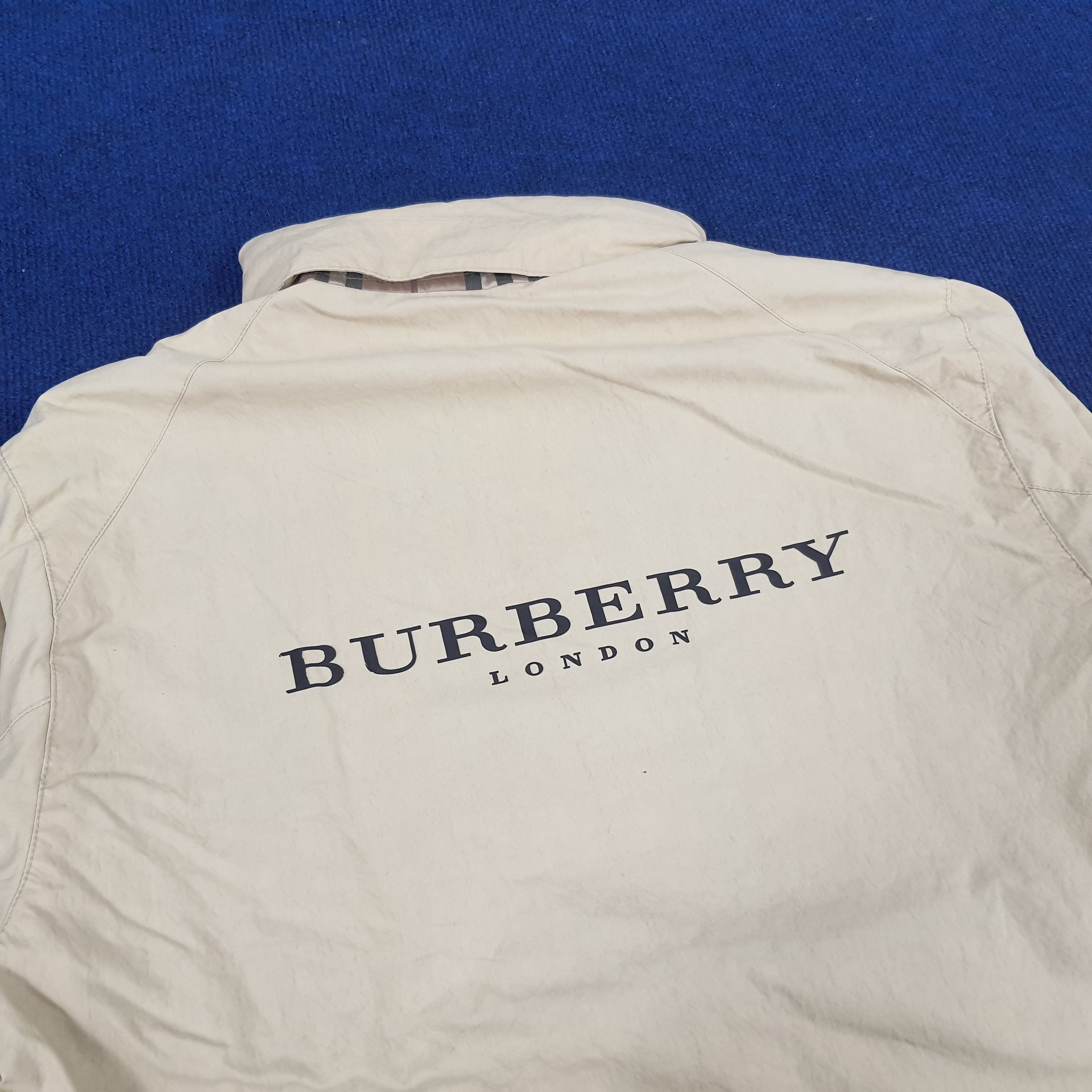 Burberry × Vintage Vintage Burberry London Custom Spell Out Jacket Size US M / EU 48-50 / 2 - 2 Thumbnail