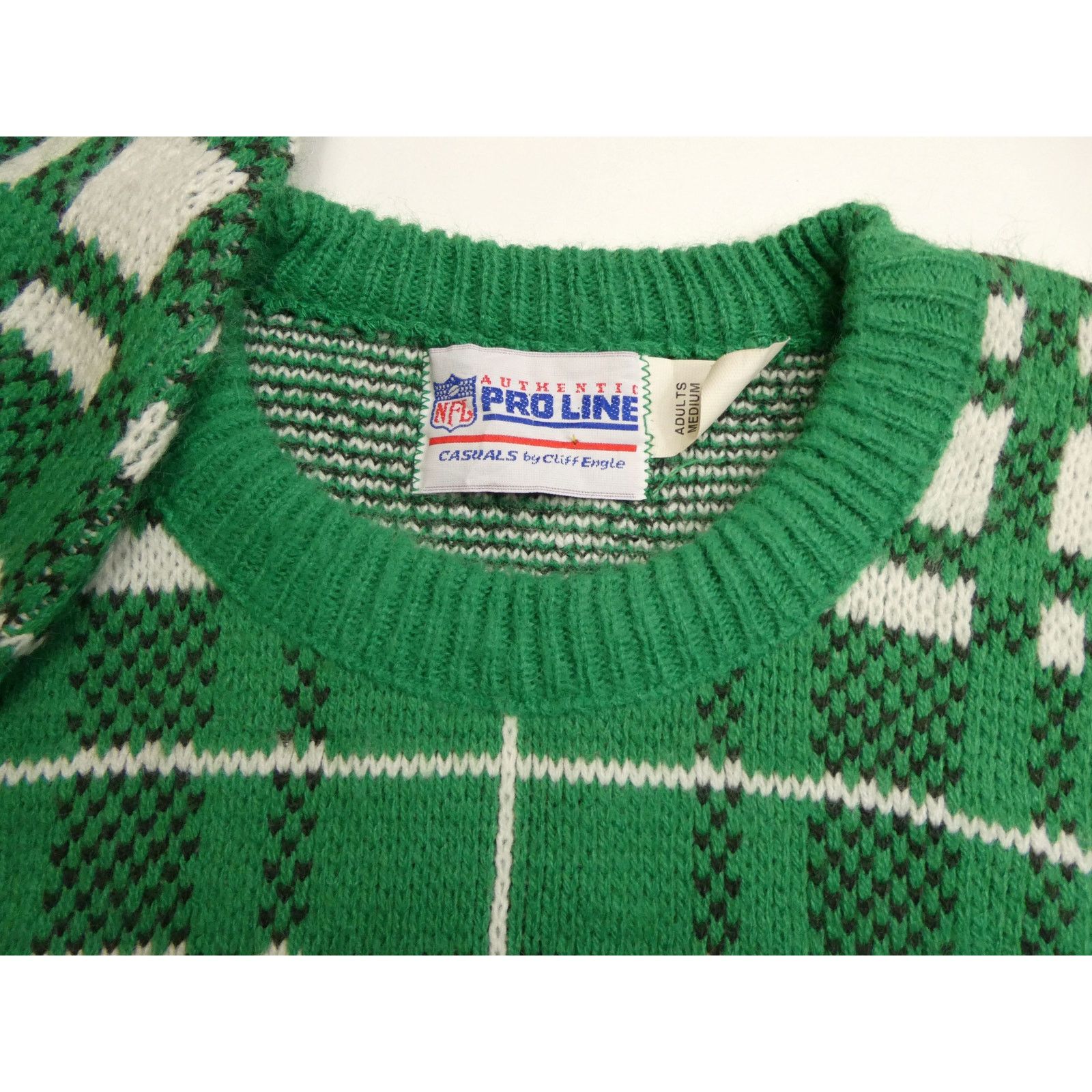 Pro Line NY Jets 1980's vintage Pro Line sweater Cliff Engle, medium Size US M / EU 48-50 / 2 - 4 Thumbnail