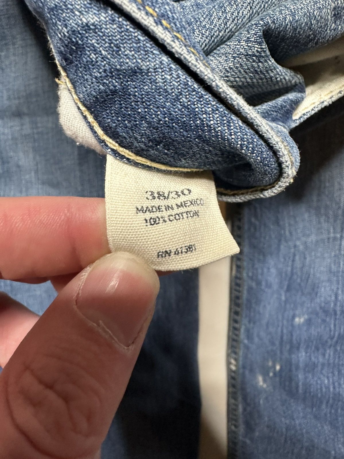 Polo Ralph Lauren Polo Ralph Lauren Denim Jeans Size US 38 / EU 54 - 8 Thumbnail