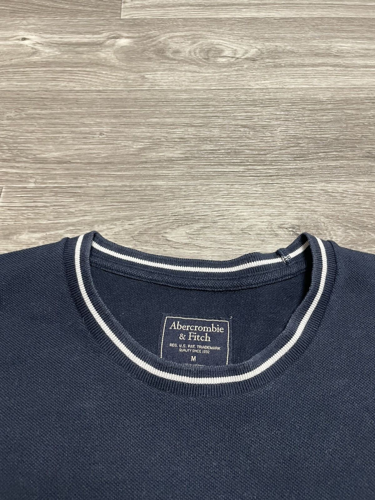 Abercrombie & Fitch Abercrombie Fitch Blue T-Shirt Y2K Streetwear Size US M / EU 48-50 / 2 - 6 Thumbnail