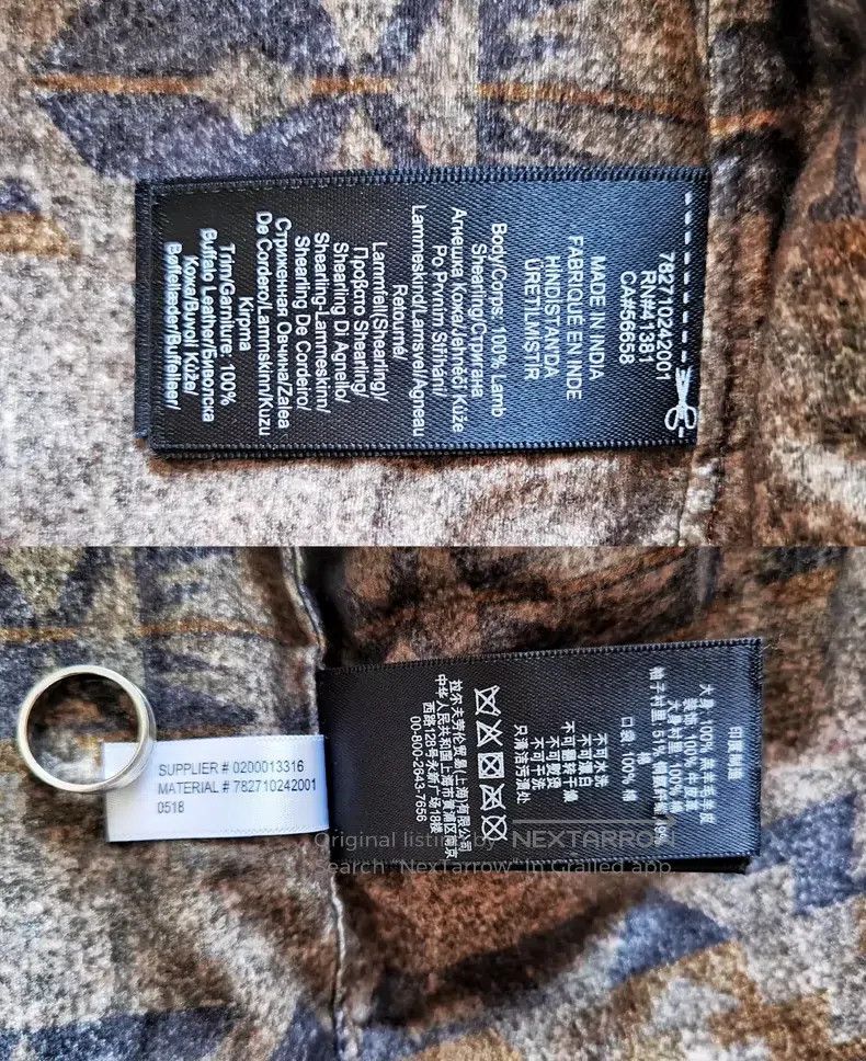 RRL Ralph Lauren RRL Ralph Lauren Brown Bear second-generation buffalo leat Size US M / EU 48-50 / 2 - 9 Thumbnail