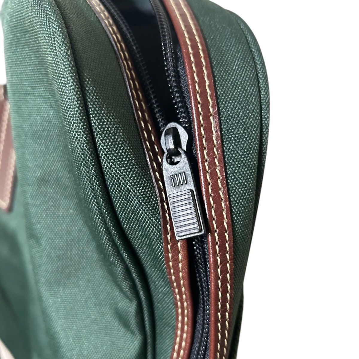 Issey Miyake 754 80s ISSEY MIYAKE IM PRODUCT vintage bag shoulder green Size ONE SIZE - 8 Thumbnail