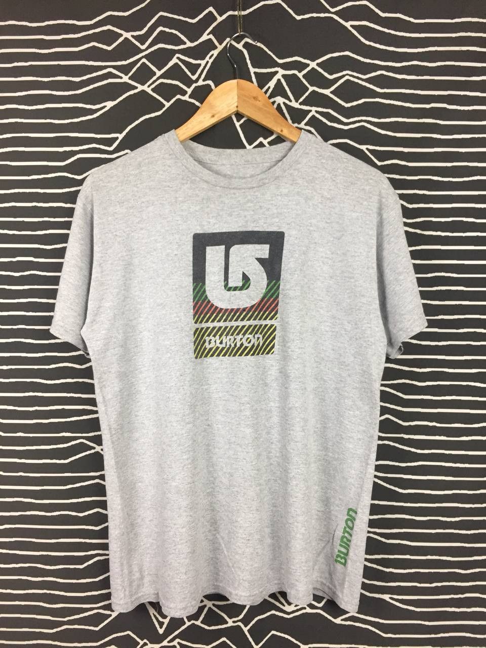 Burton × Vintage Burton Snowboards Center Logo Spell Out Tee Size US M / EU 48-50 / 2 - 2 Thumbnail