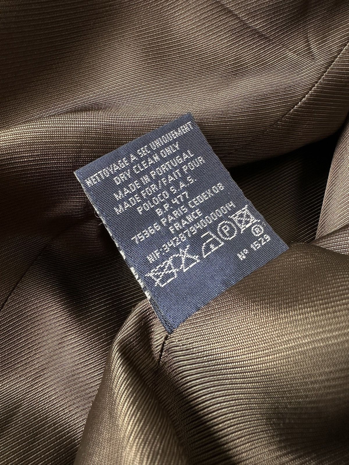 Ralph Lauren POLO RALPH LAUREN Herringbone Wool Tweed Jacket Blazer Coat Size 44R - 20 Thumbnail