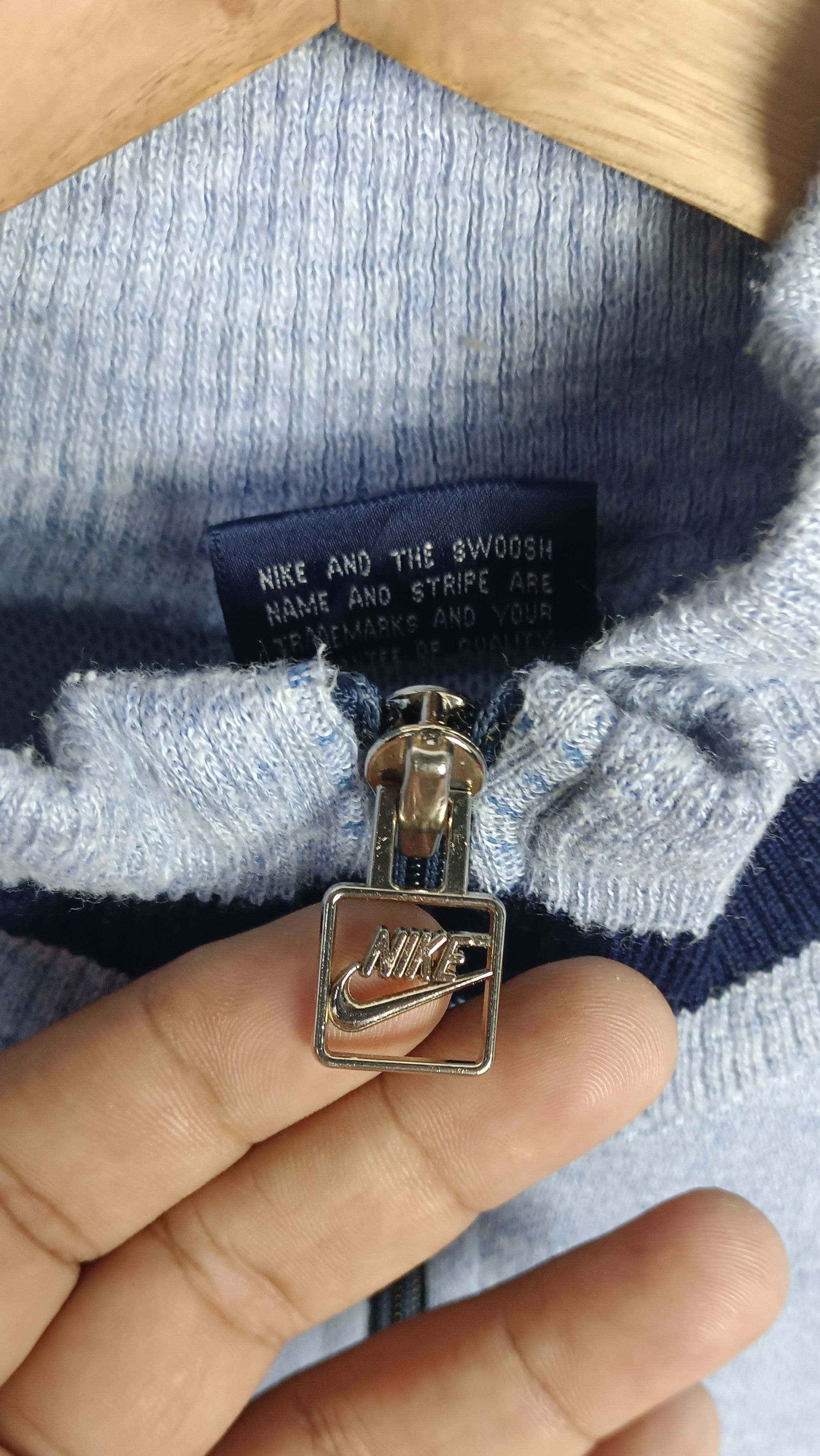 Nike Vintage 80an🔥 Nike Tracktop Swoosh Embroidered Logo Jacket Size US M / EU 48-50 / 2 - 7 Thumbnail