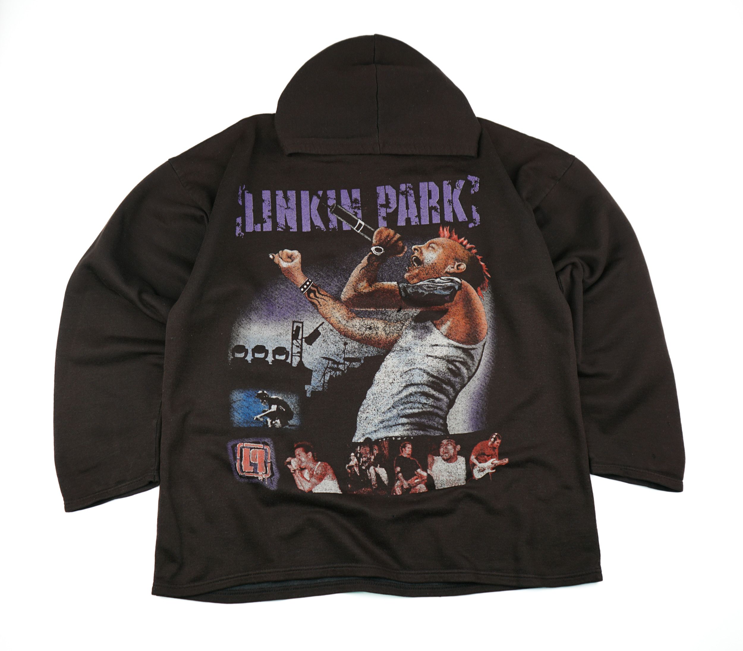 Band Tees × Vintage Vintage 2000 Linkin Park Hoodie Size US L / EU 52-54 / 3 - 1 Thumbnail