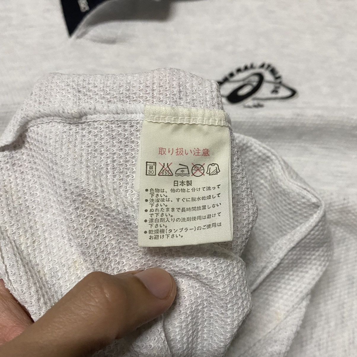 Asics × Vintage Vintage Asics General Athletic Polos T Shirt Size US XL / EU 56 / 4 - 9 Thumbnail